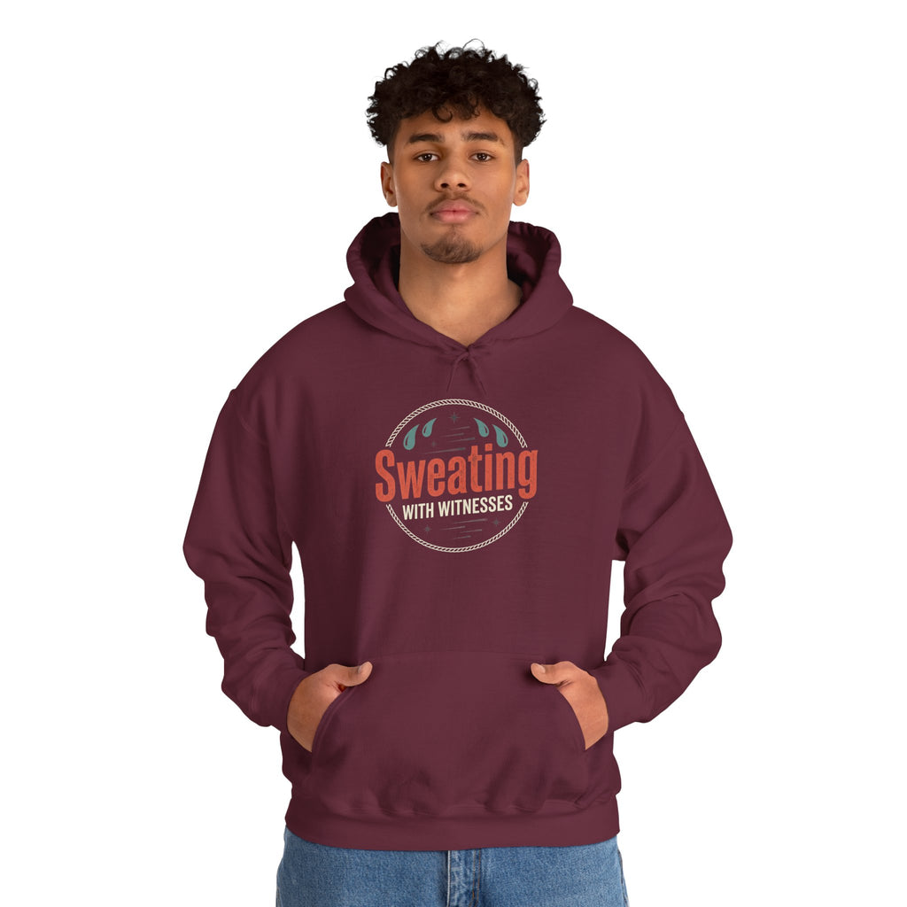 Sweating with Witnesses Unisex Heavy Blend™ Hooded Sweatshirt