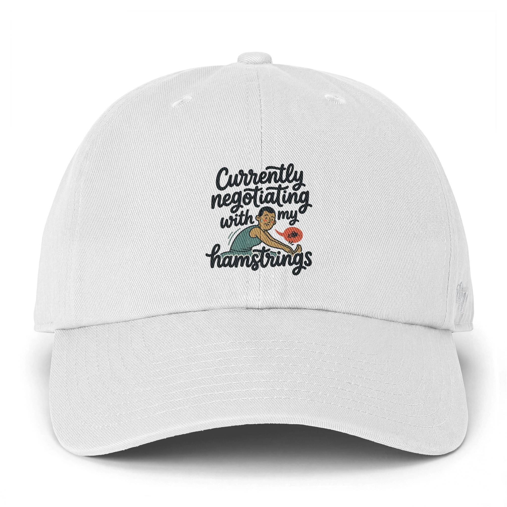 Currently Negotiating with my Hamstrings Clean Up Cap