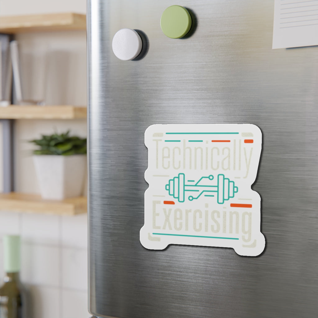 Technically Exercising Die-Cut Magnets