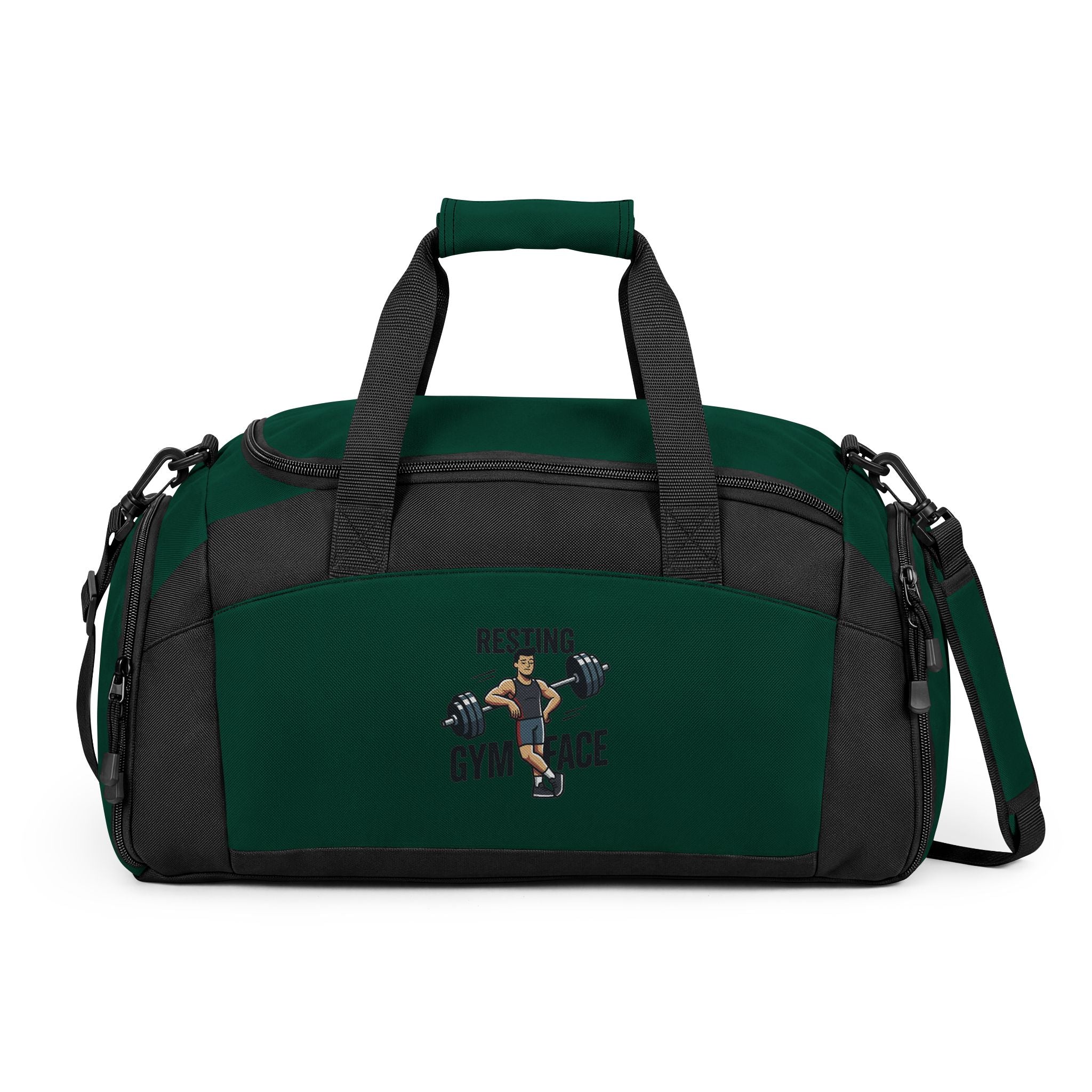Resting Gym Face Gym Bag
