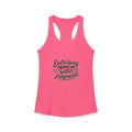 Exercising Against My Better Judgement Women's Ideal Racerback Tank