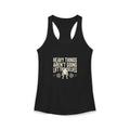 Heavy Things Aren't Going To Lift Themselves Women's Ideal Racerback Tank