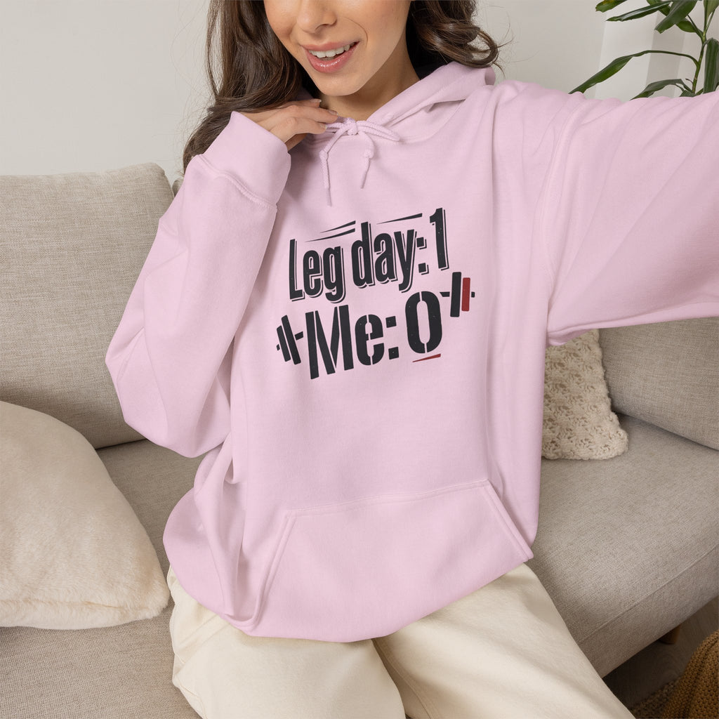 Leg Day Unisex Heavy Blend™ Hooded Sweatshirt