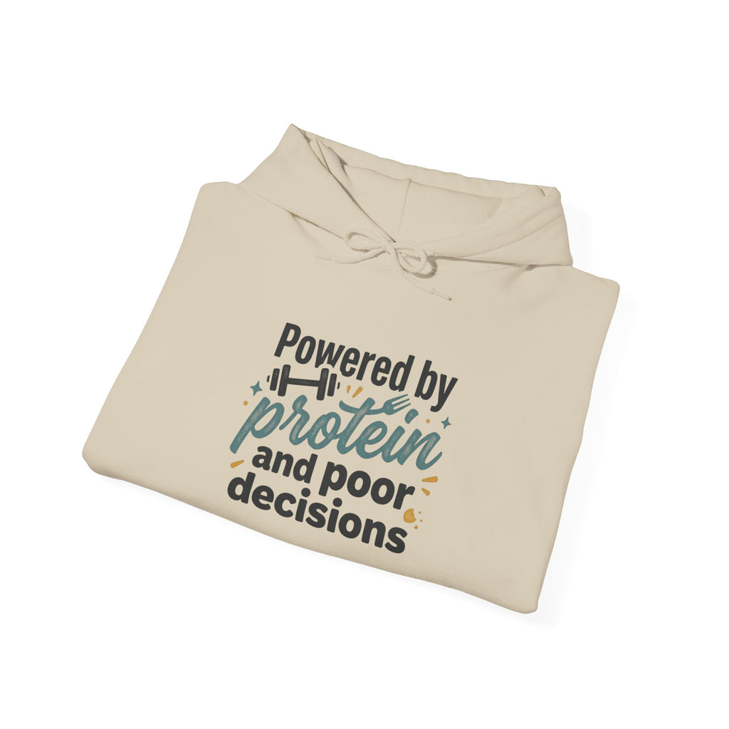 Powered by Protein Unisex Heavy Blend™ Hooded Sweatshirt
