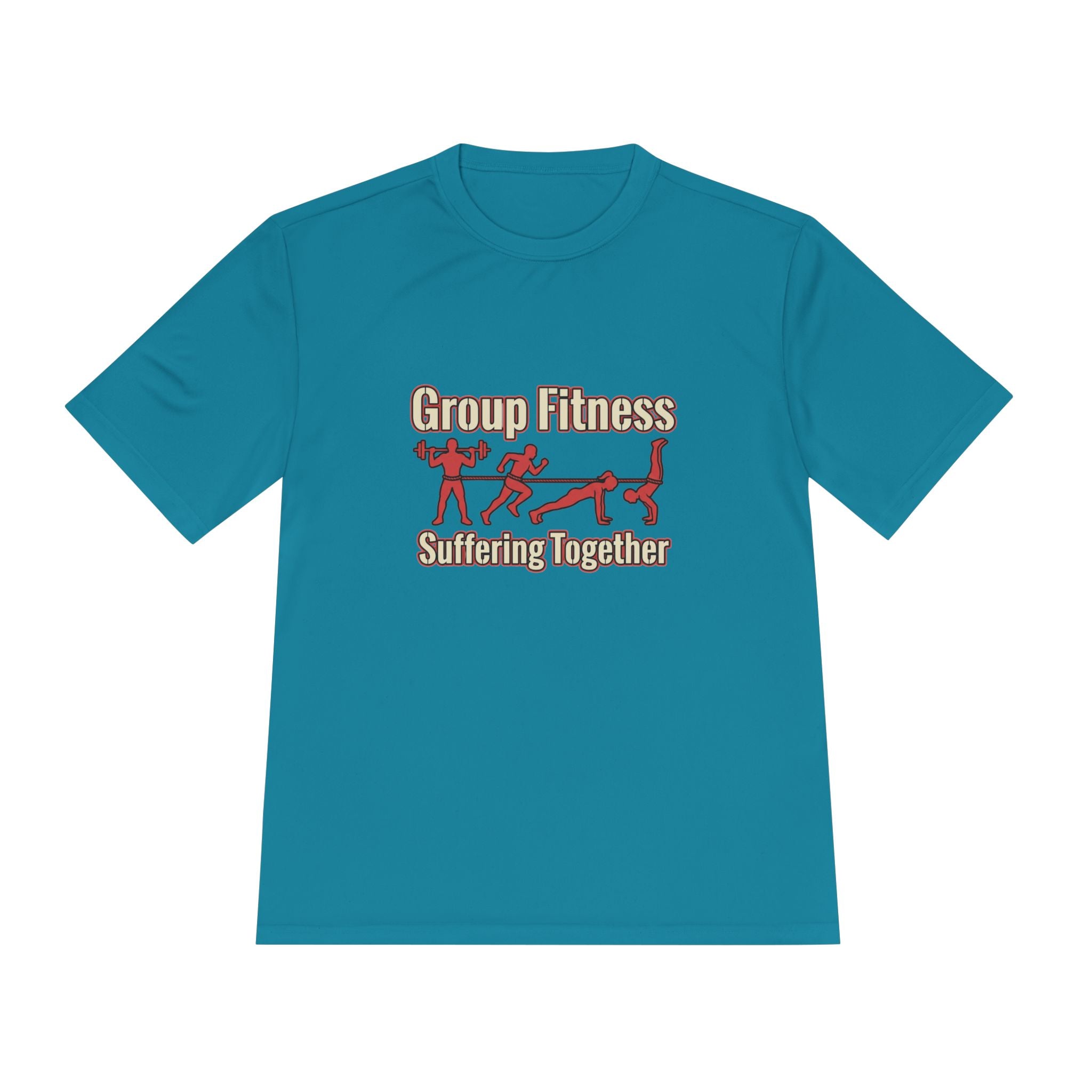 Group Fitness Suffering Together Unisex Moisture Wicking Tee