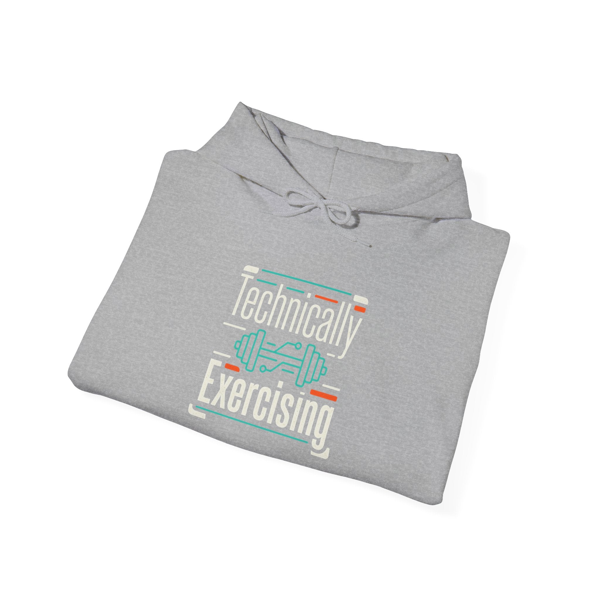 Technically Exercising Unisex Heavy Blend™ Hooded Sweatshirt