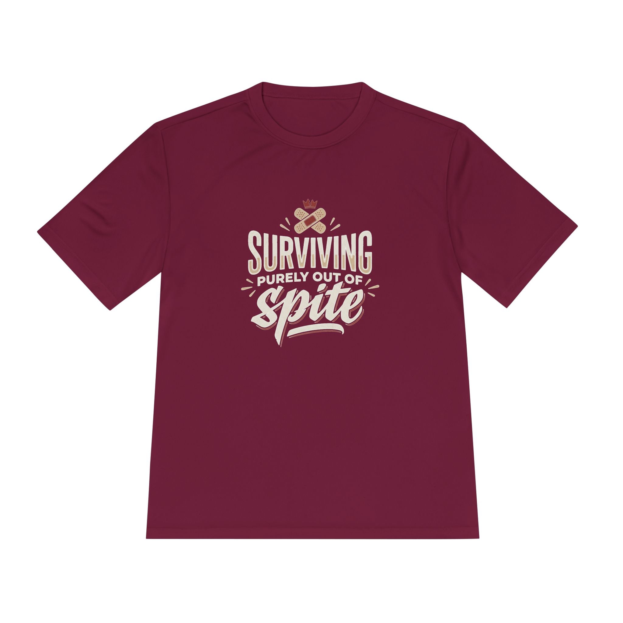 Surviving Purely Out of Spite Unisex Moisture Wicking Tee