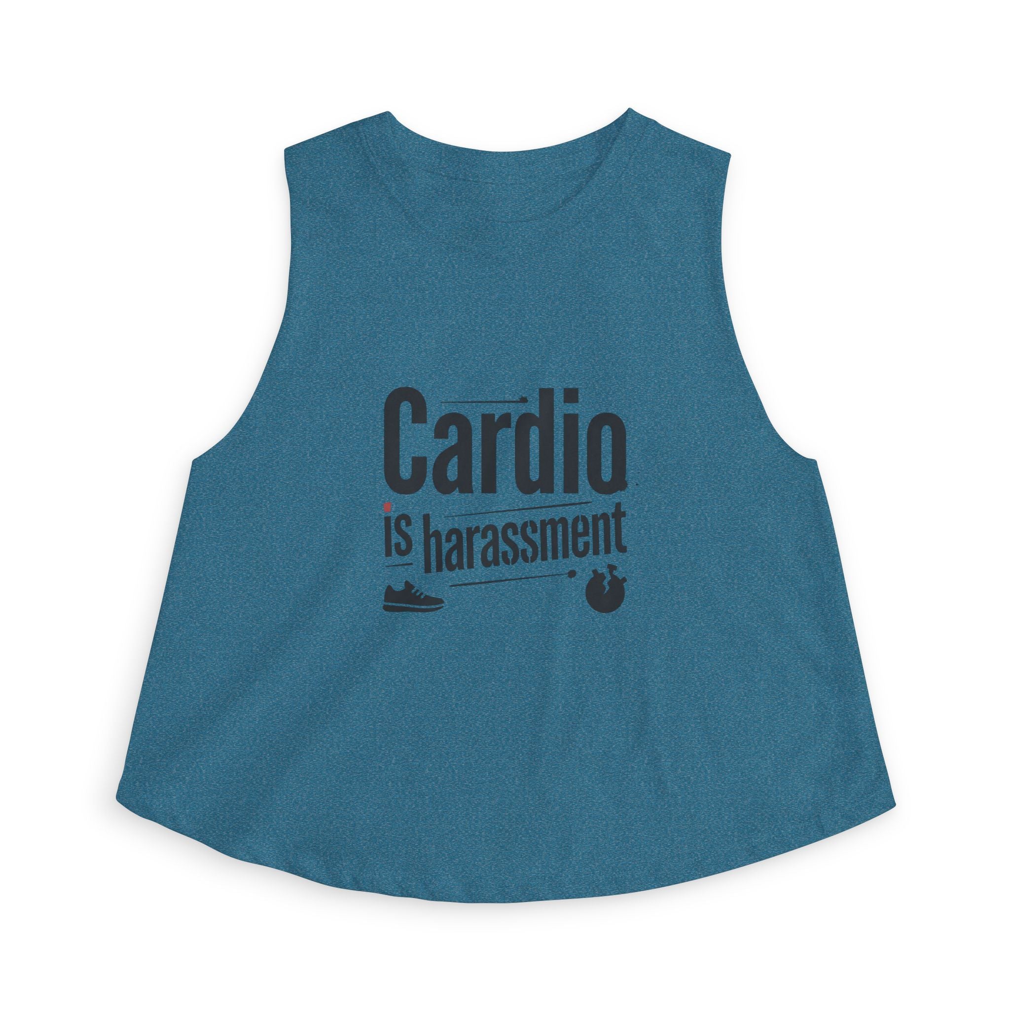 Cardio is Harassment Women's Crop Top