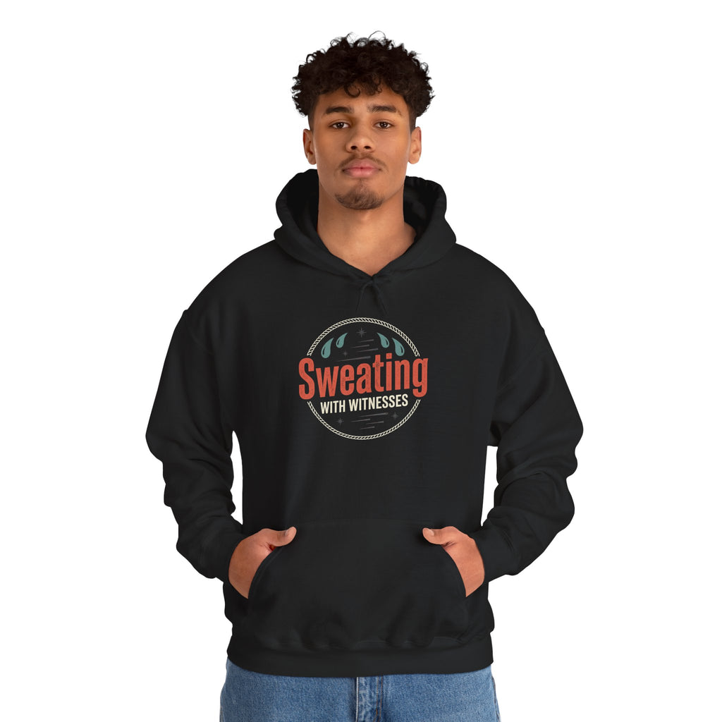 Sweating with Witnesses Unisex Heavy Blend™ Hooded Sweatshirt