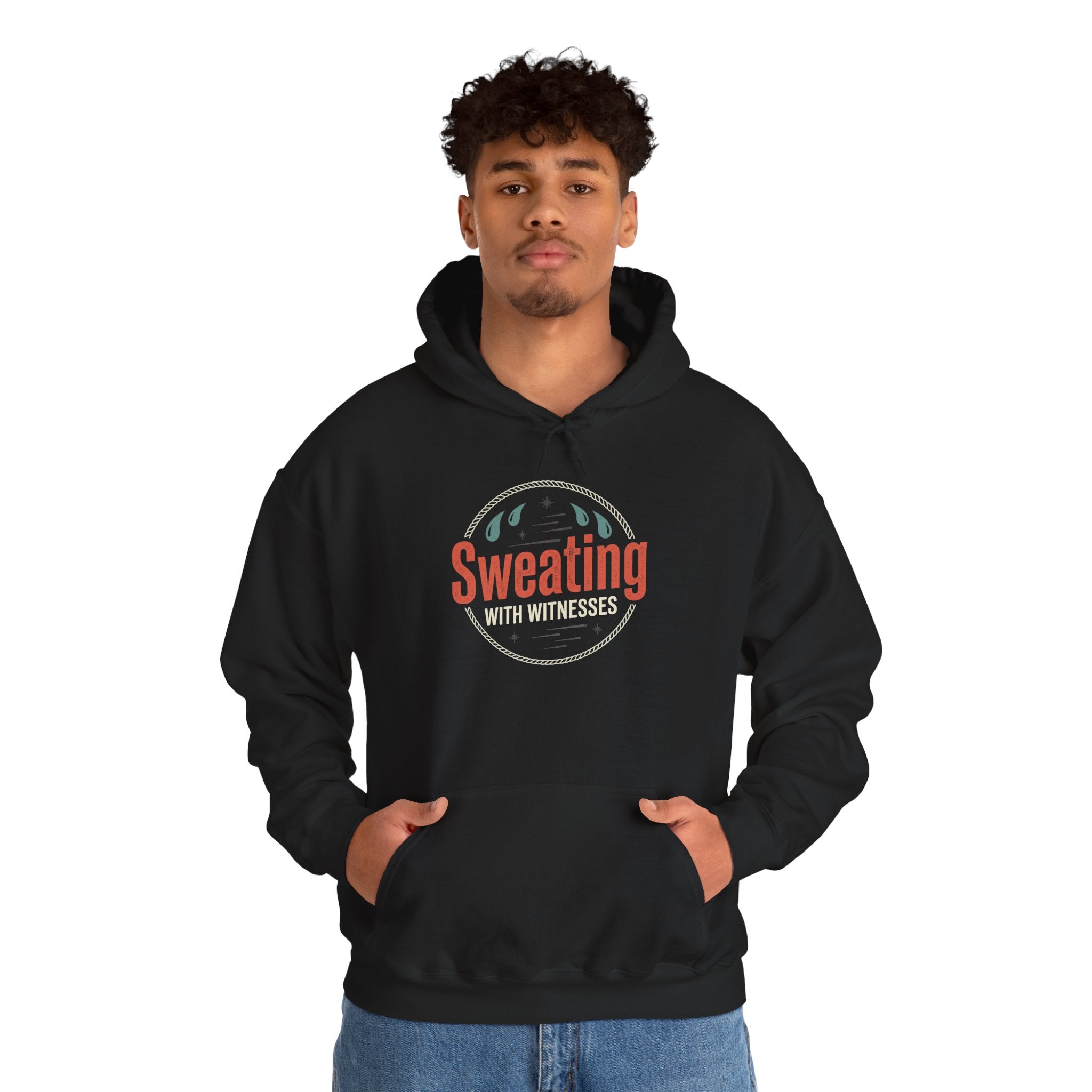 Sweating with Witnesses Unisex Heavy Blend™ Hooded Sweatshirt
