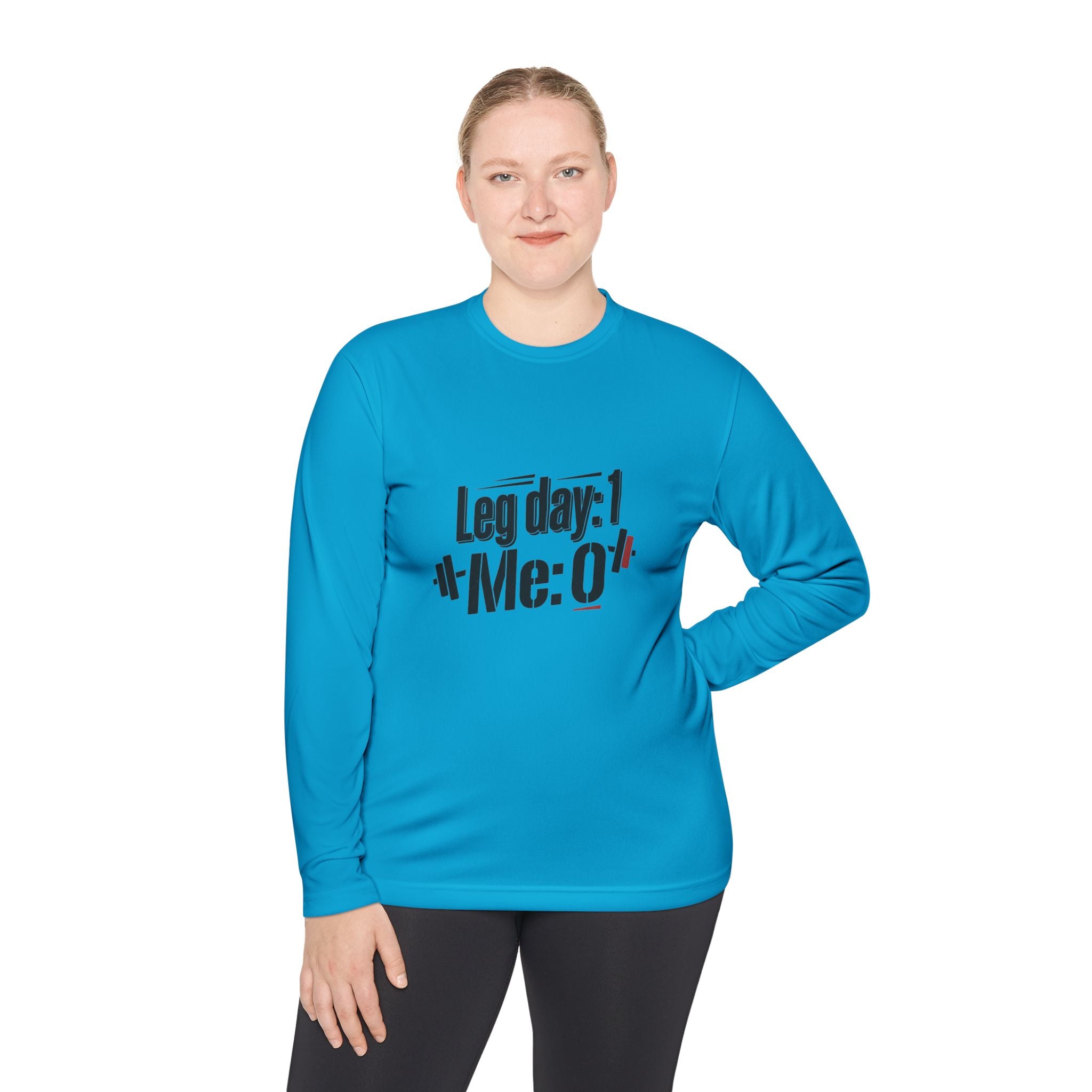 Leg Day Unisex Lightweight Long Sleeve Tee