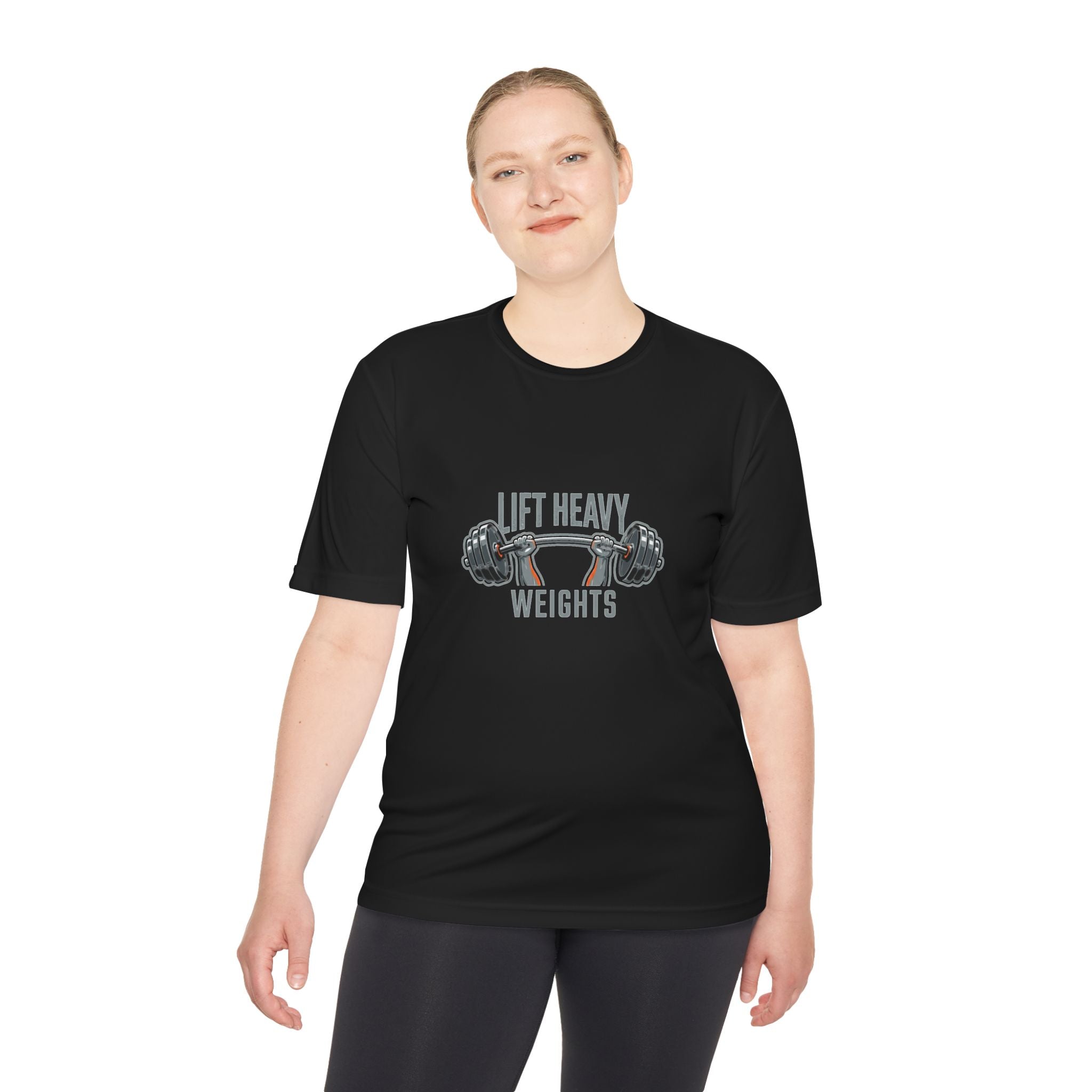 Lift Heavy Weights Unisex Moisture Wicking Tee