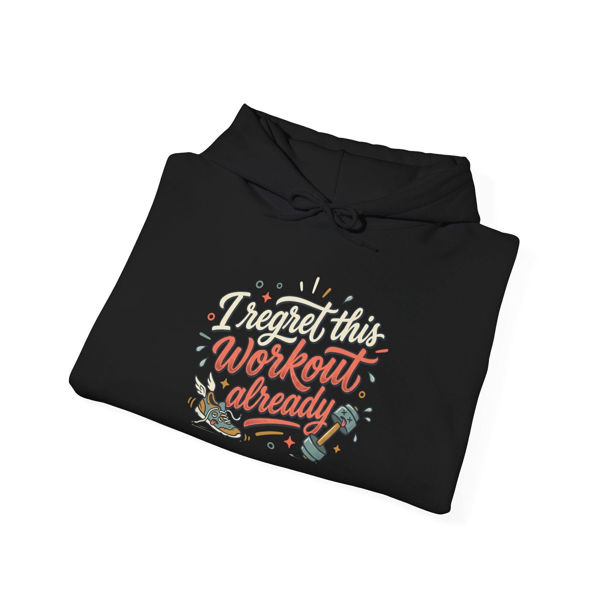 I Regret This Workout Unisex Heavy Blend™ Hooded Sweatshirt
