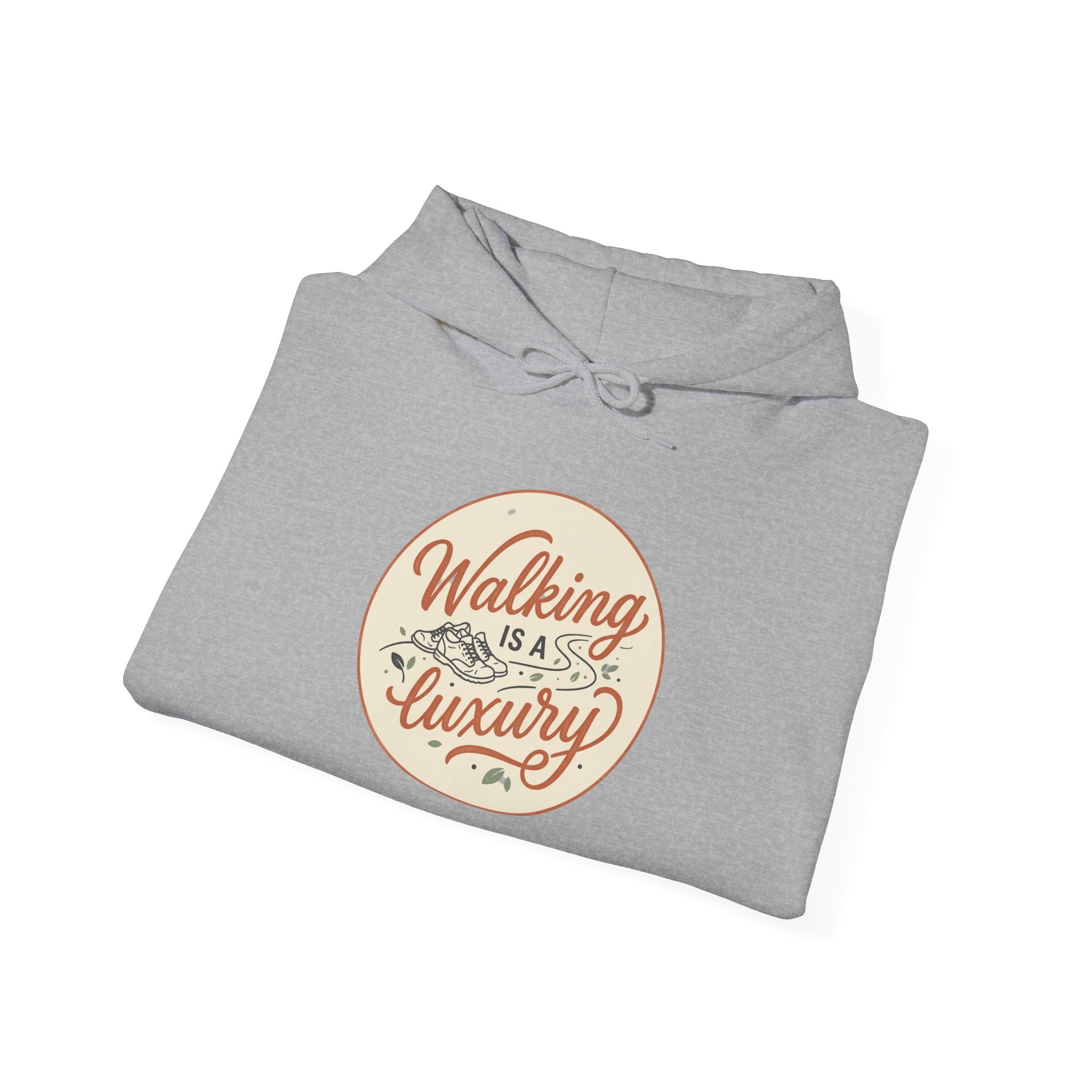 Walking is a Luxury Unisex Heavy Blend™ Hooded Sweatshirt