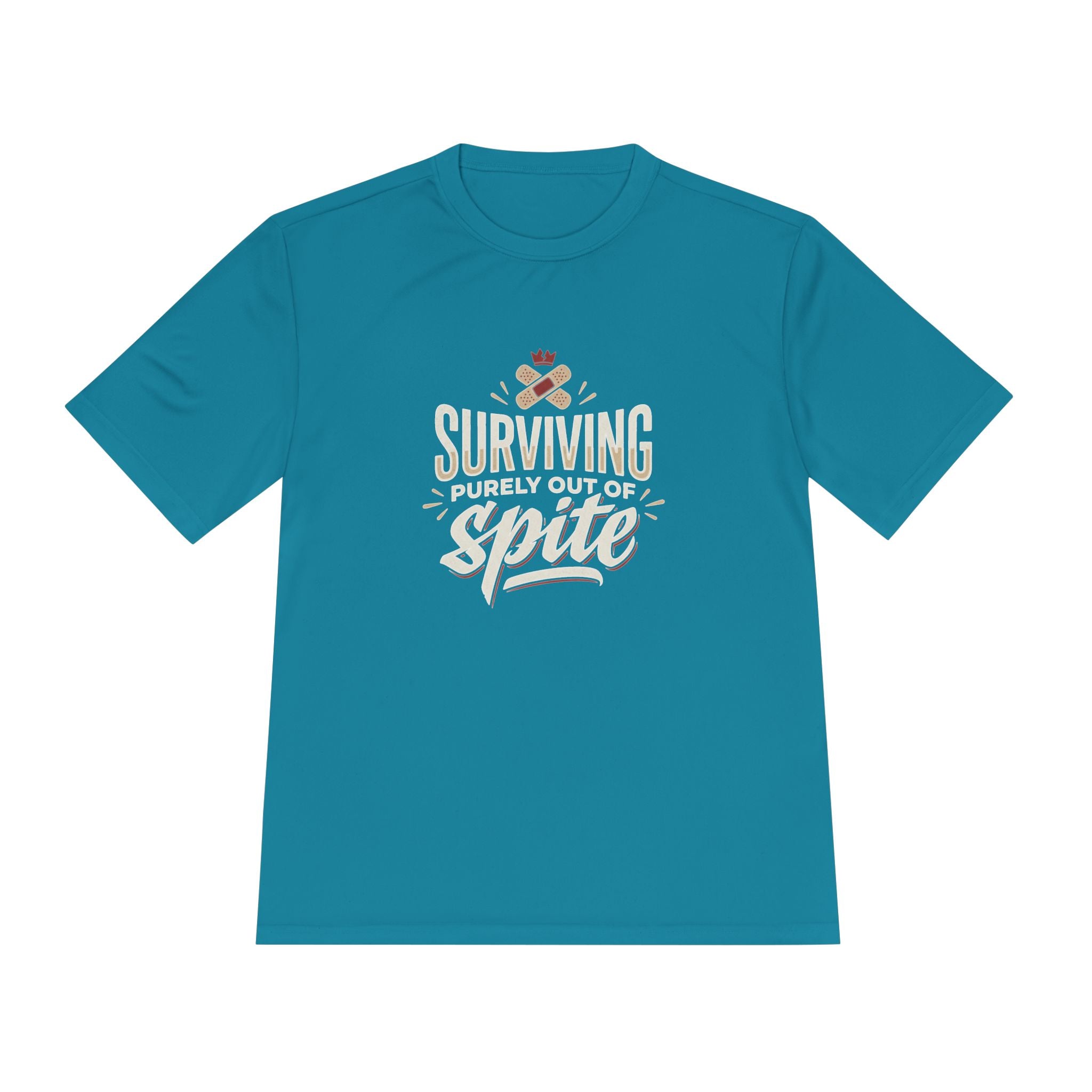 Surviving Purely Out of Spite Unisex Moisture Wicking Tee