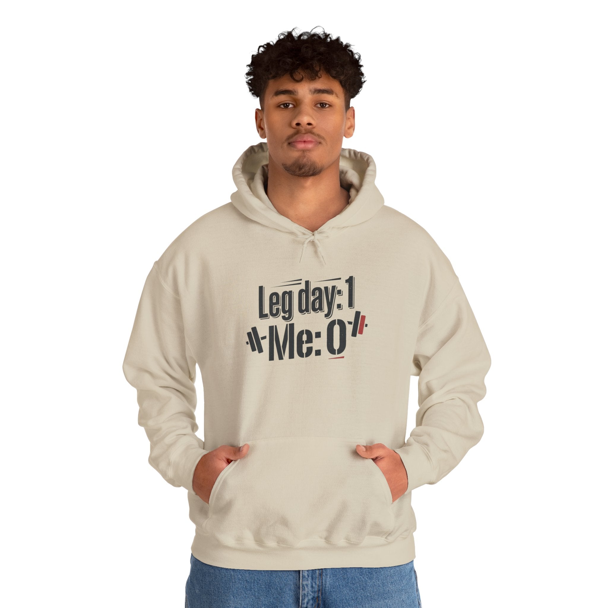 Leg Day Unisex Heavy Blend™ Hooded Sweatshirt