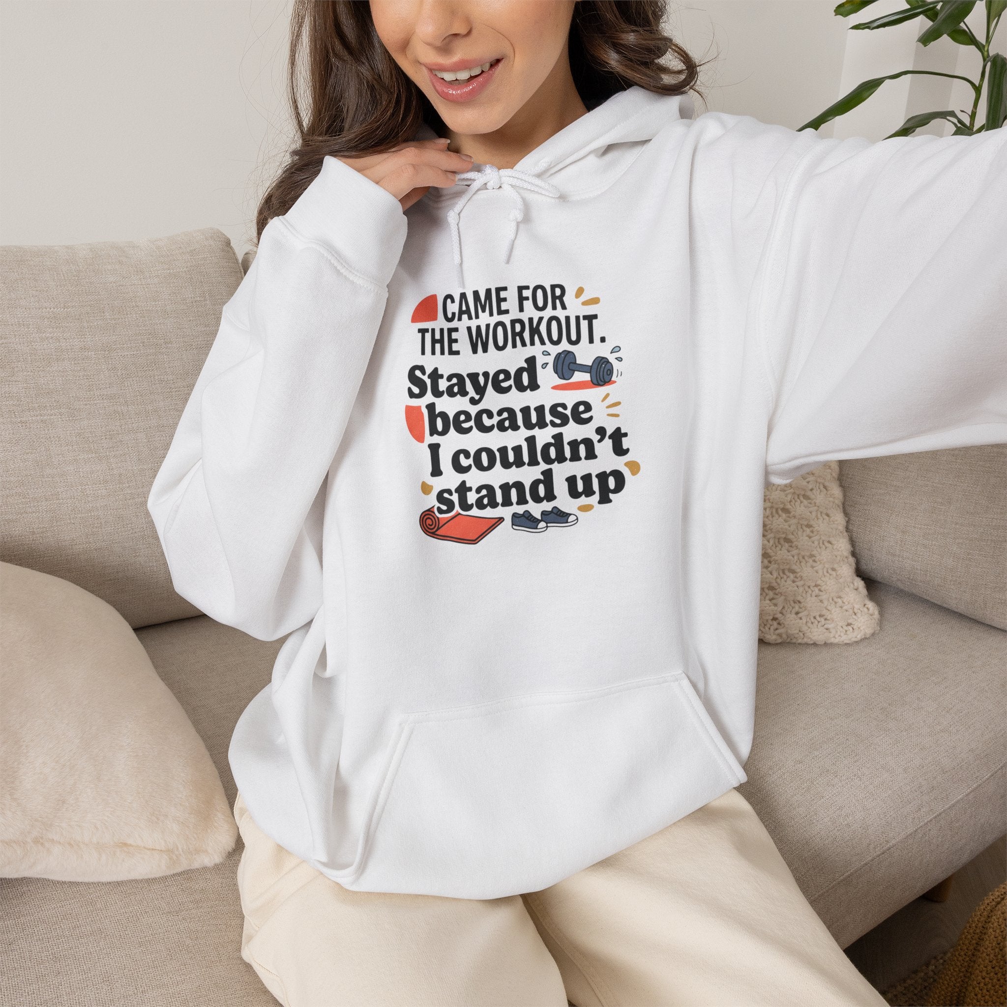Came for the Workout Unisex Heavy Blend™ Hooded Sweatshirt