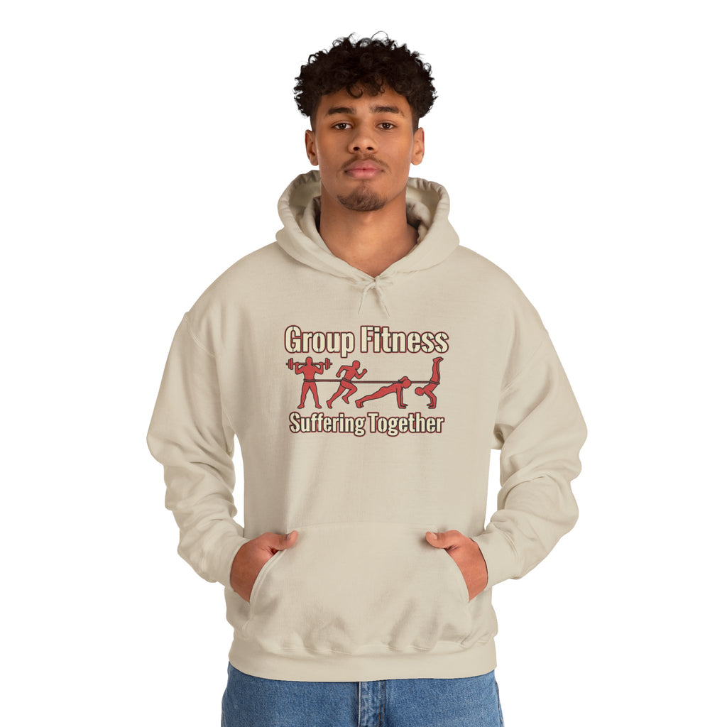 Group Fitness Suffering Together Unisex Heavy Blend™ Hooded Sweatshirt