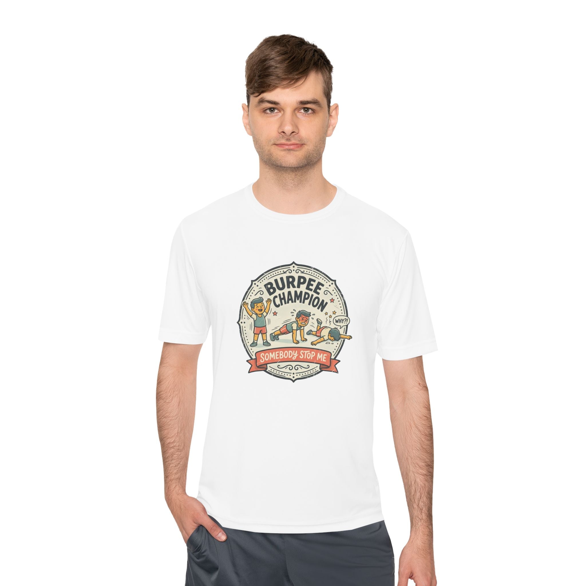 Burpee Champion Unisex Moisture Wicking Tee