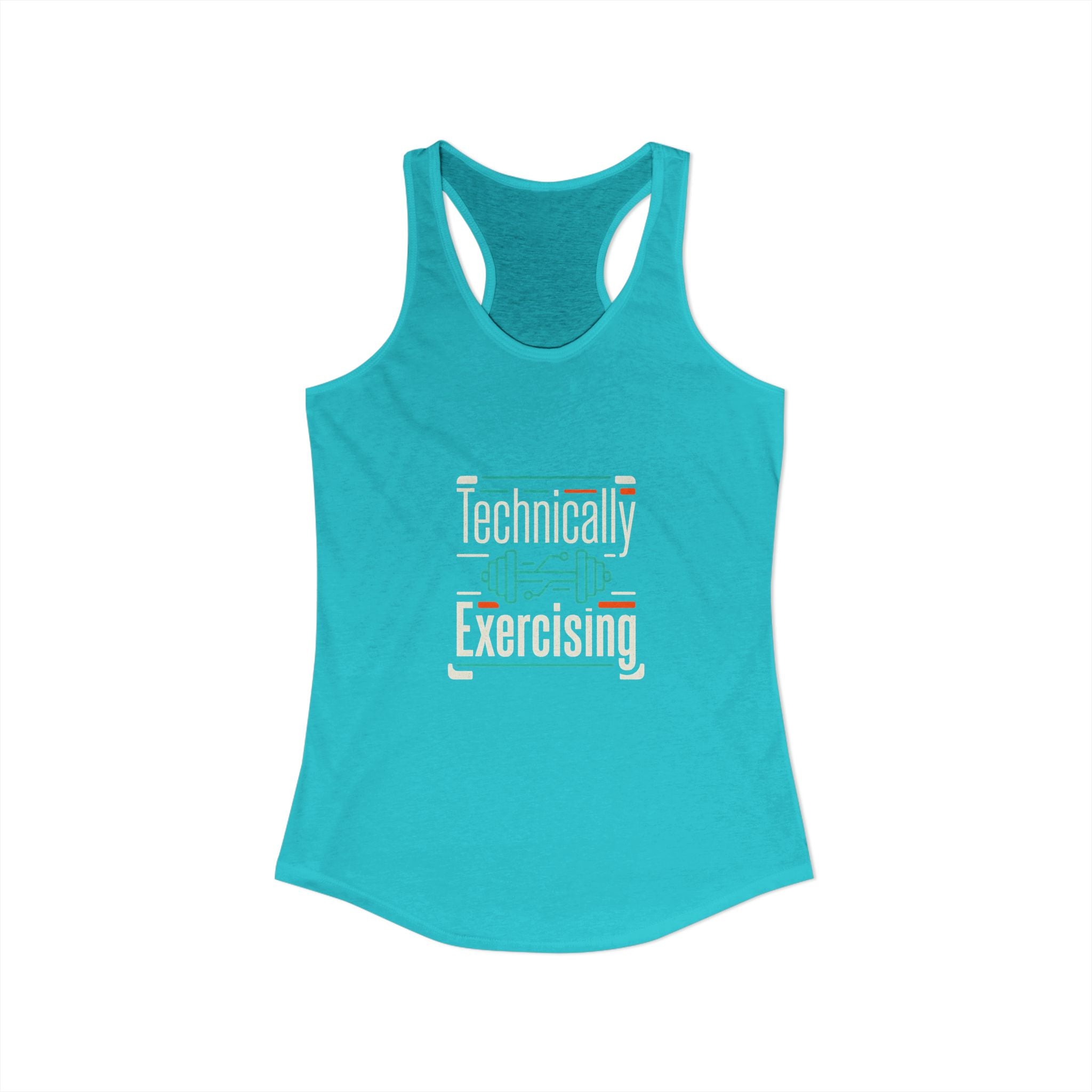 Technically Exercising Women's Ideal Racerback Tank
