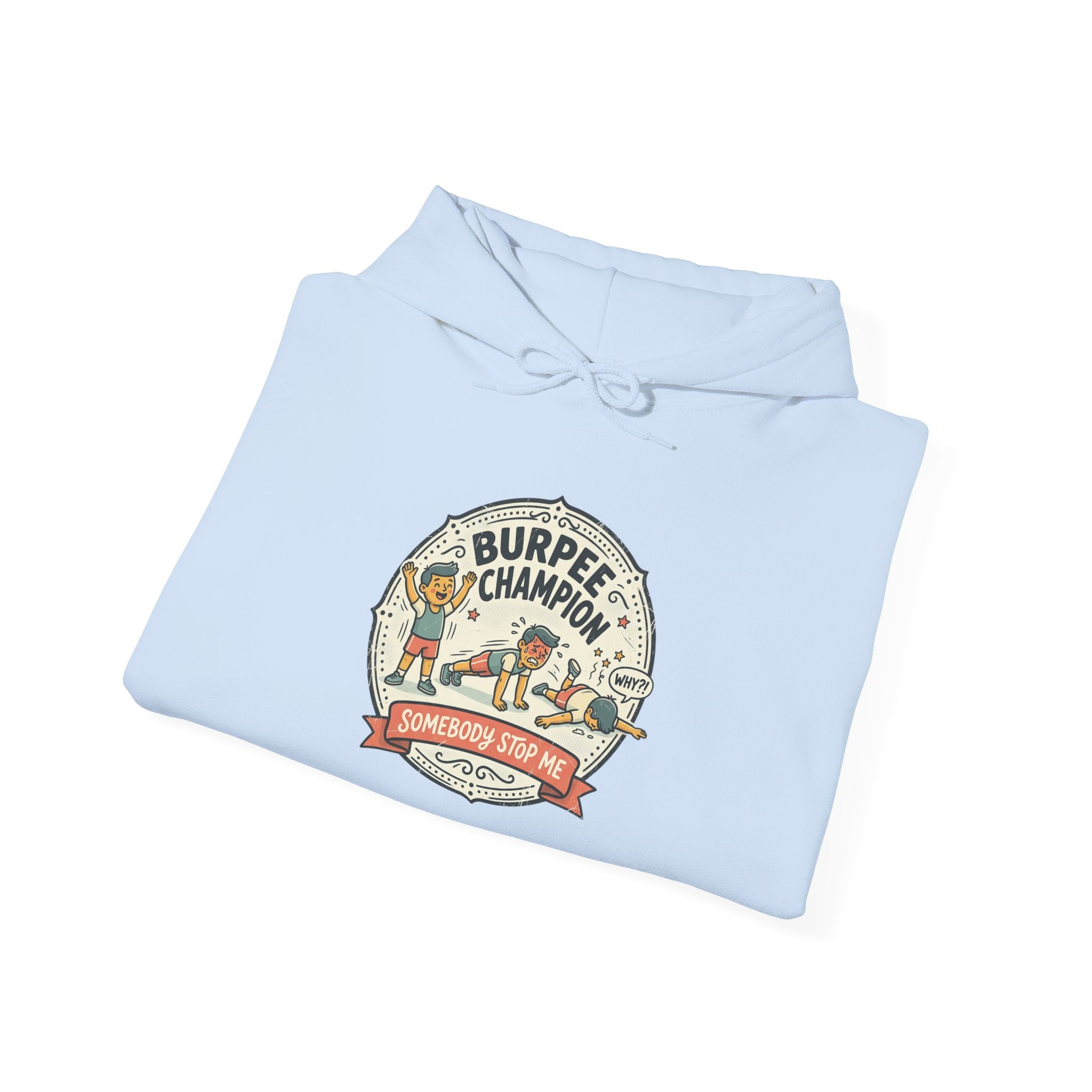 Burpee Champion Unisex Heavy Blend™ Hooded Sweatshirt