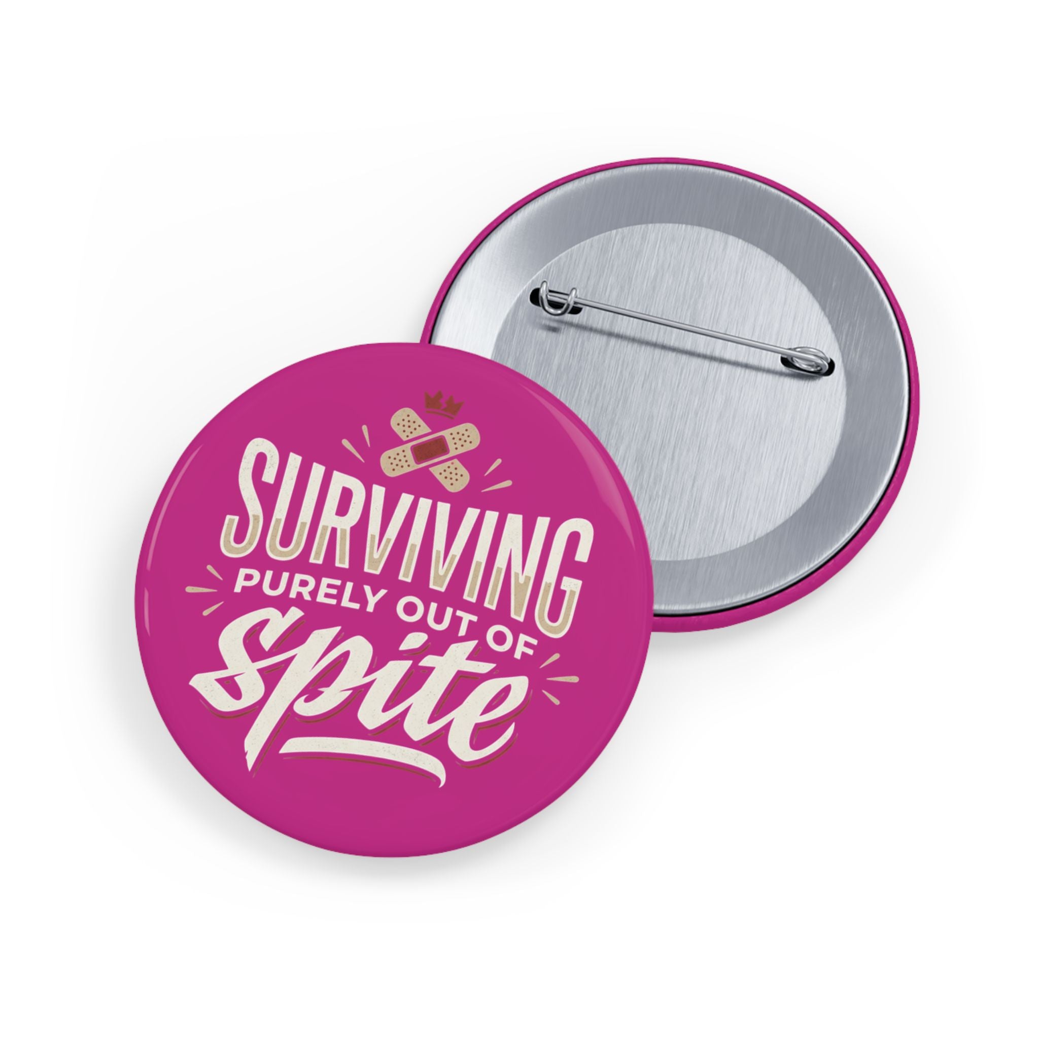 Surviving Purely Out of Spite Round Pins