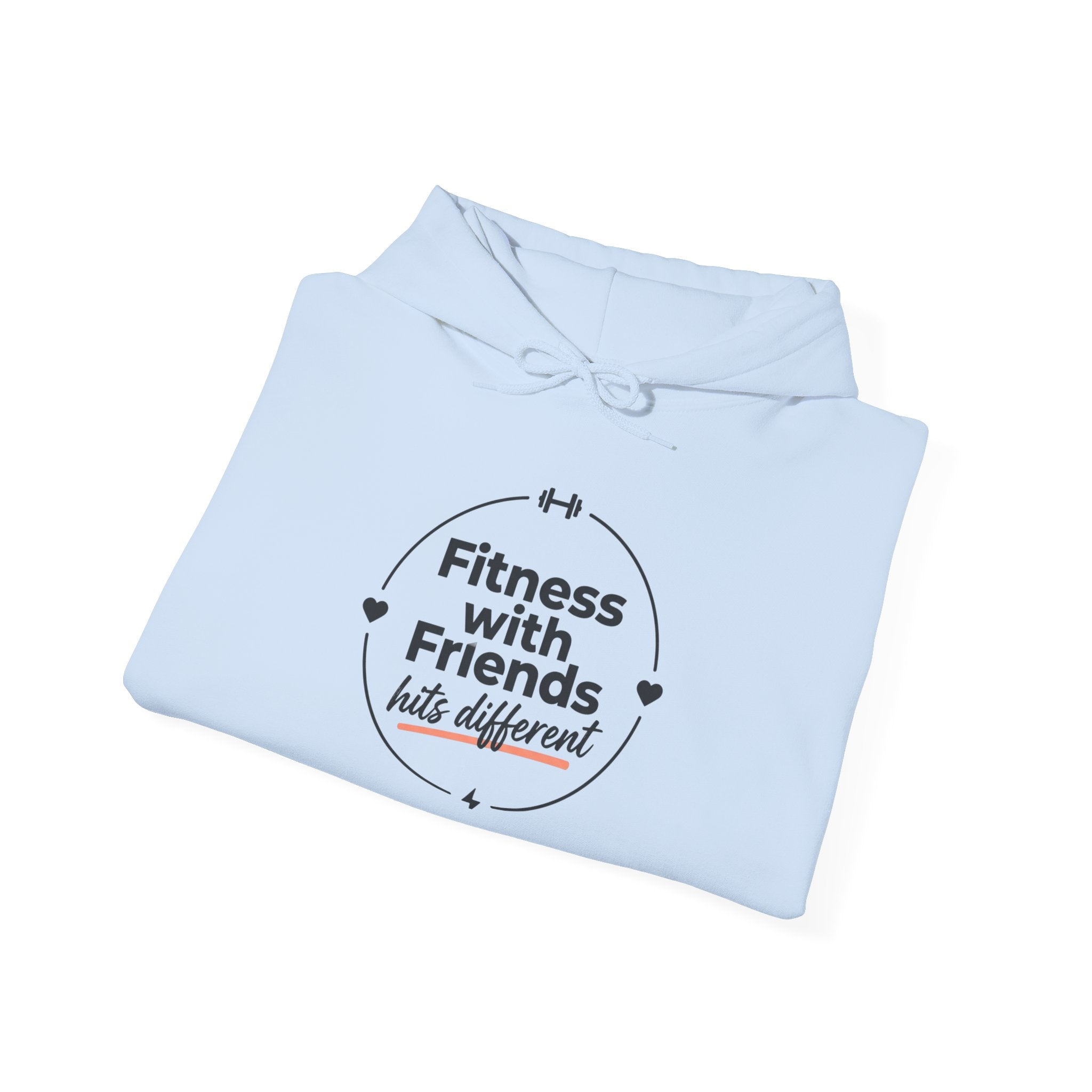Fitness with Friends Unisex Heavy Blend™ Hooded Sweatshirt