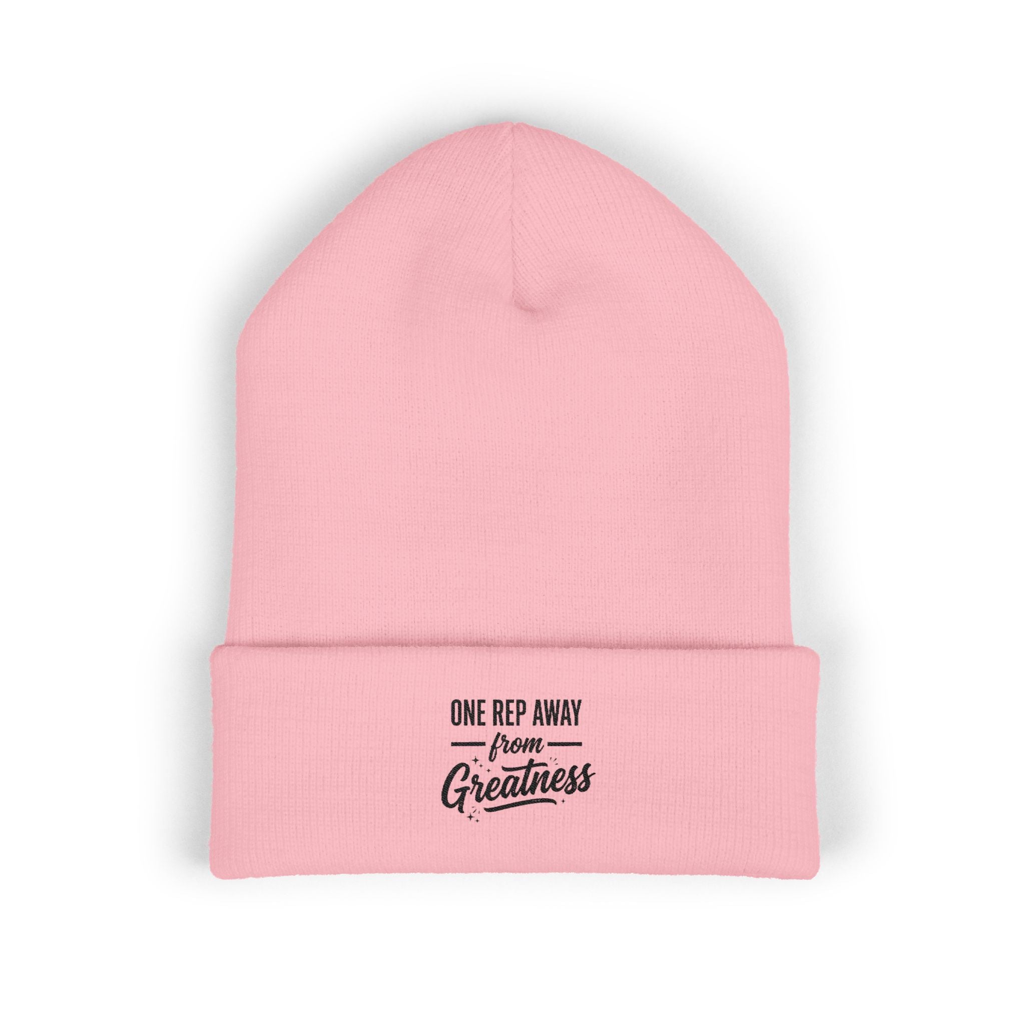 One Rep Away Classic Cuffed Beanie (Embroidery)