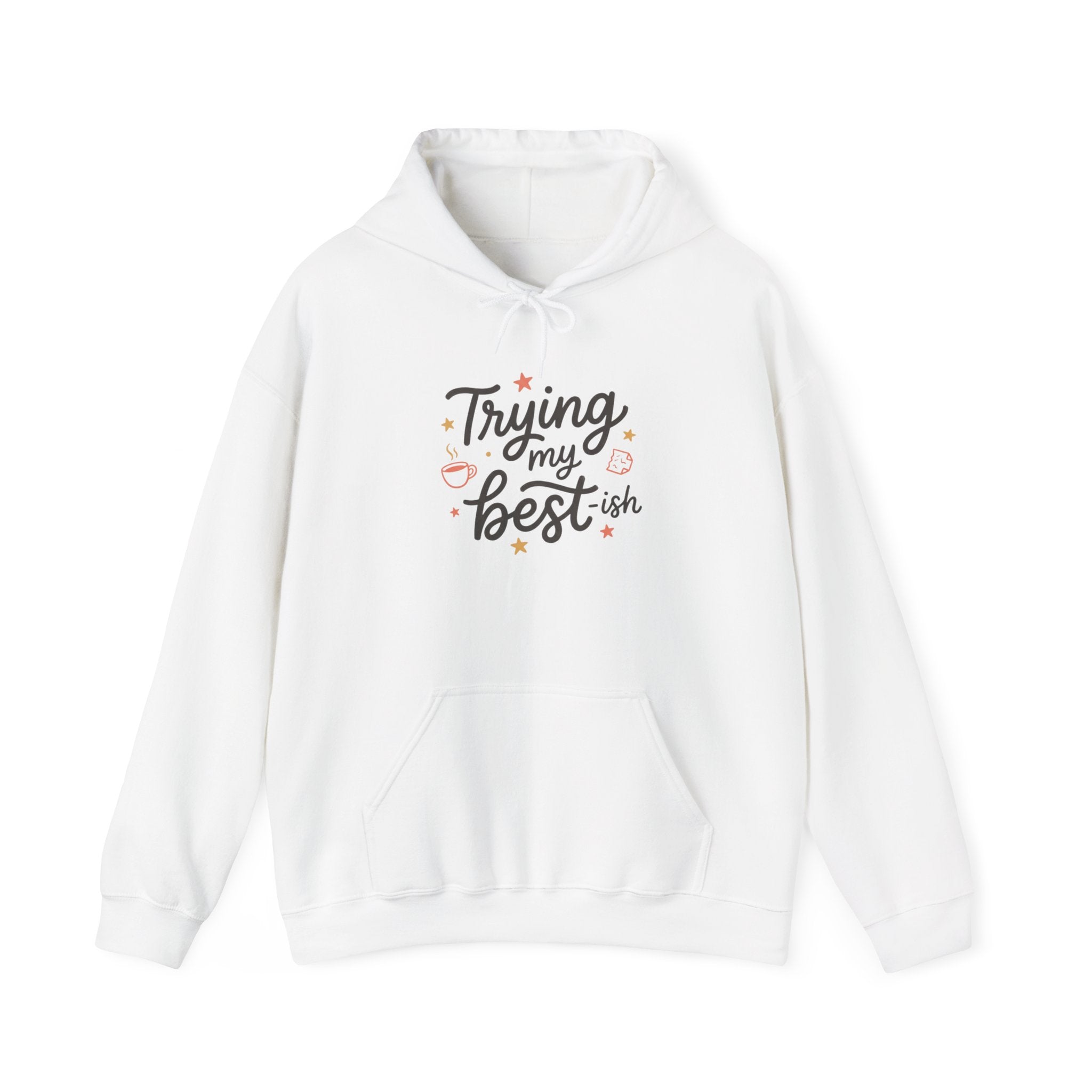 Trying My Best-ish Unisex Heavy Blend™ Hooded Sweatshirt