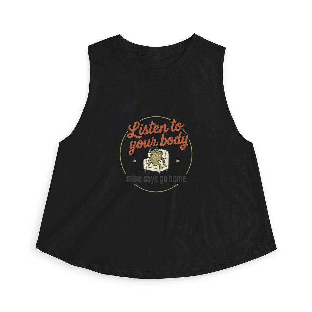Listen to Your Body Women's Crop Top
