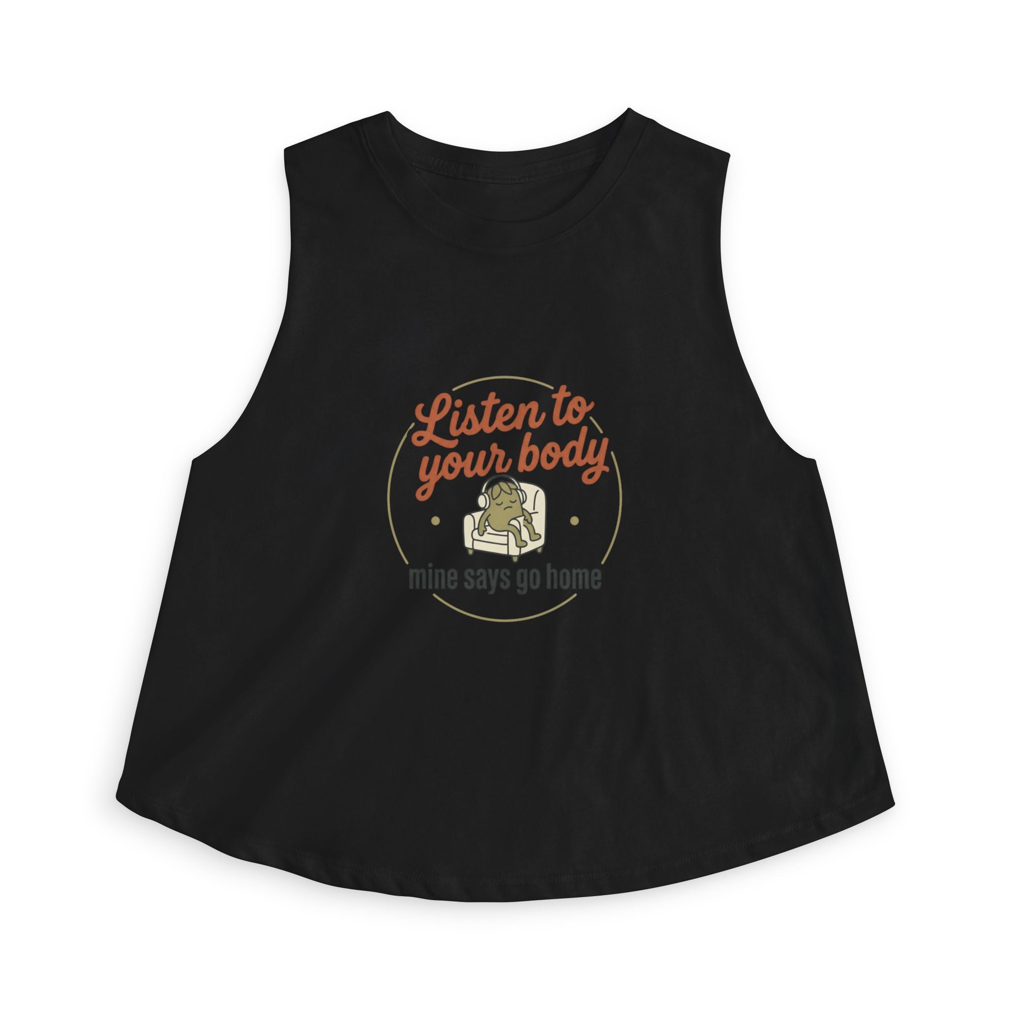 Listen to Your Body Women's Crop Top