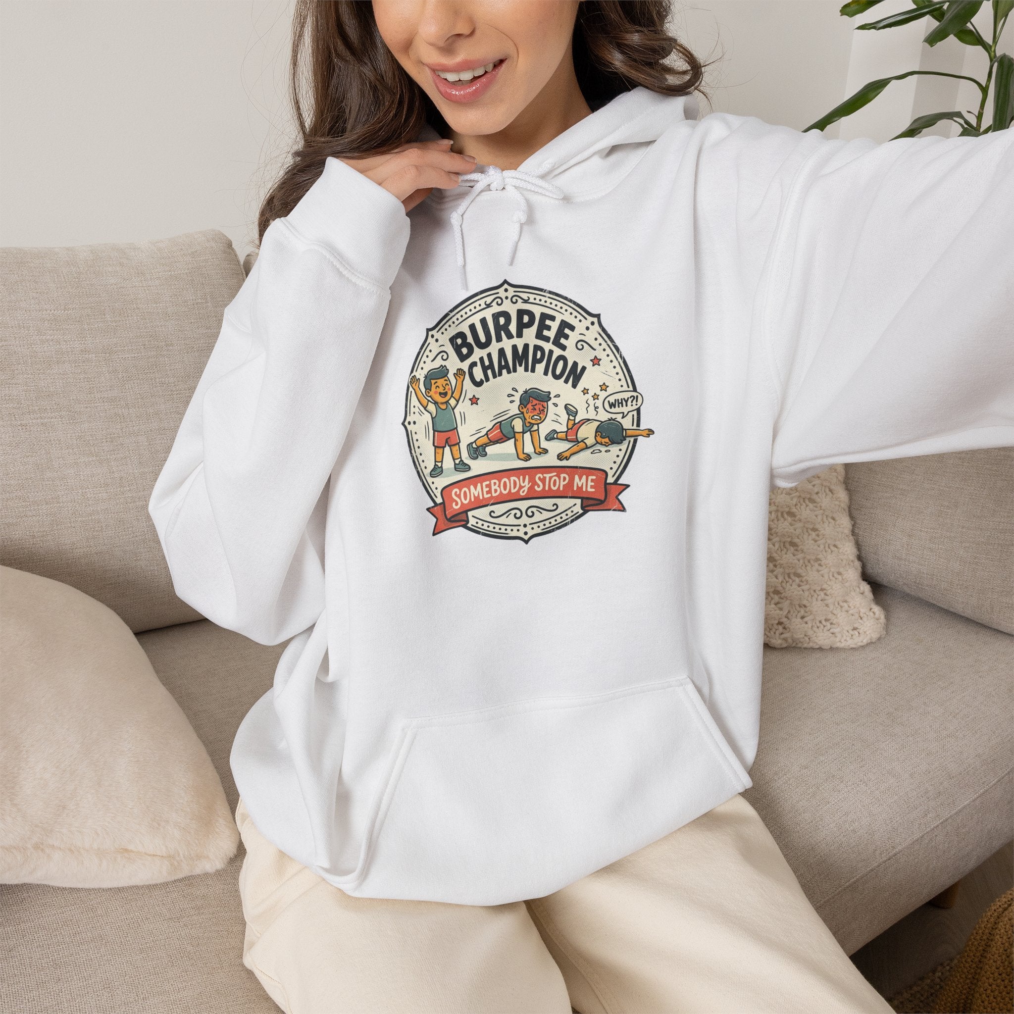 Burpee Champion Unisex Heavy Blend™ Hooded Sweatshirt