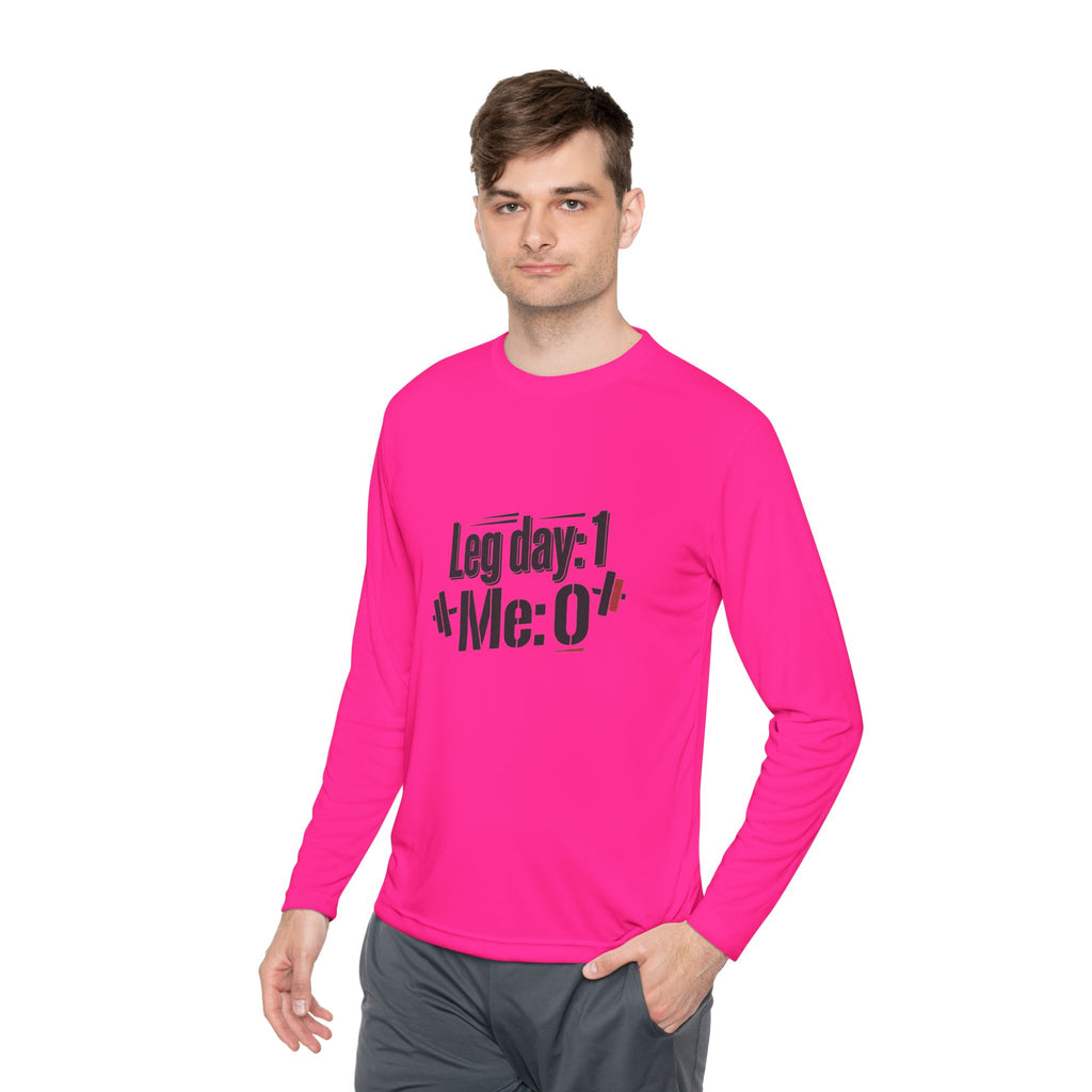 Leg Day Unisex Lightweight Long Sleeve Tee