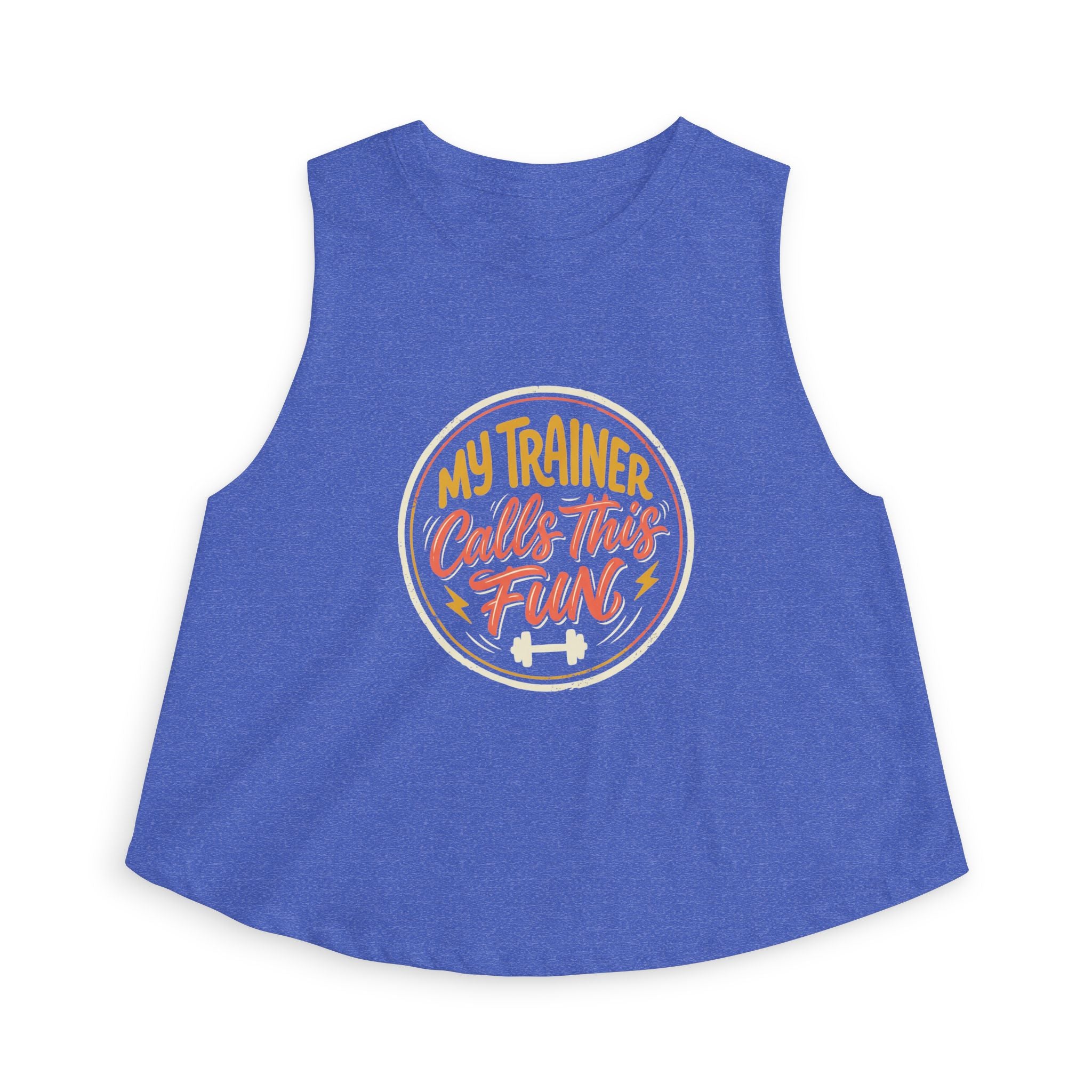 My Trainer Calls This Fun Women's Crop Top