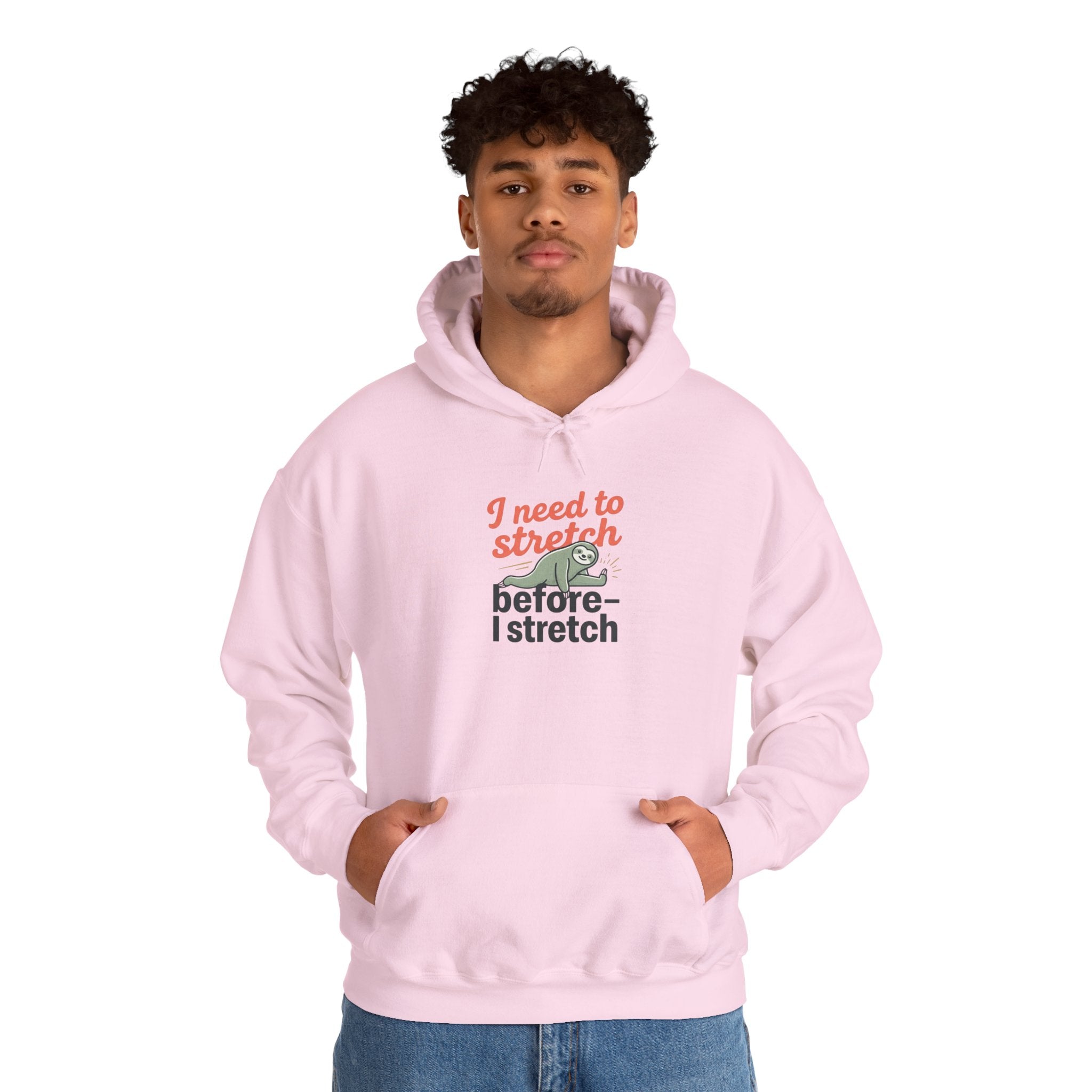 I Need to Stretch Unisex Heavy Blend™ Hooded Sweatshirt