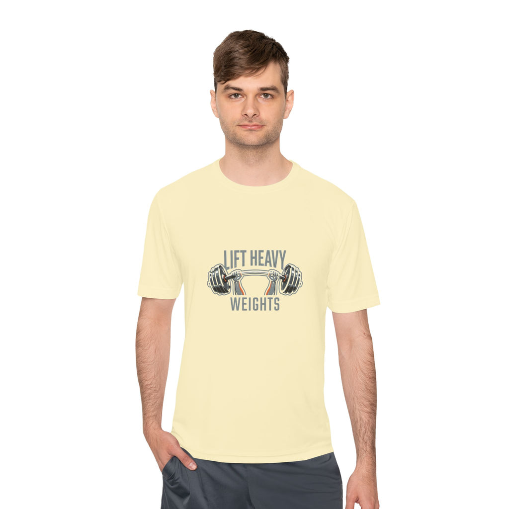 Lift Heavy Weights Unisex Moisture Wicking Tee