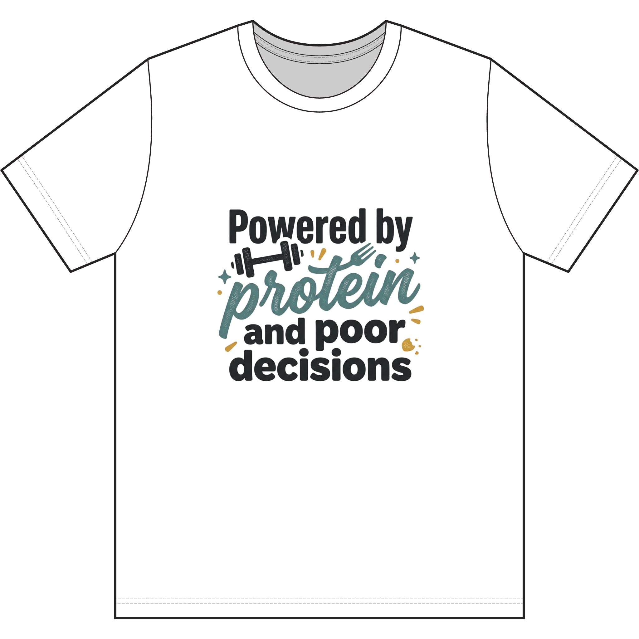 Powered by Protein Dri-Power 100% Polyester T-Shirt