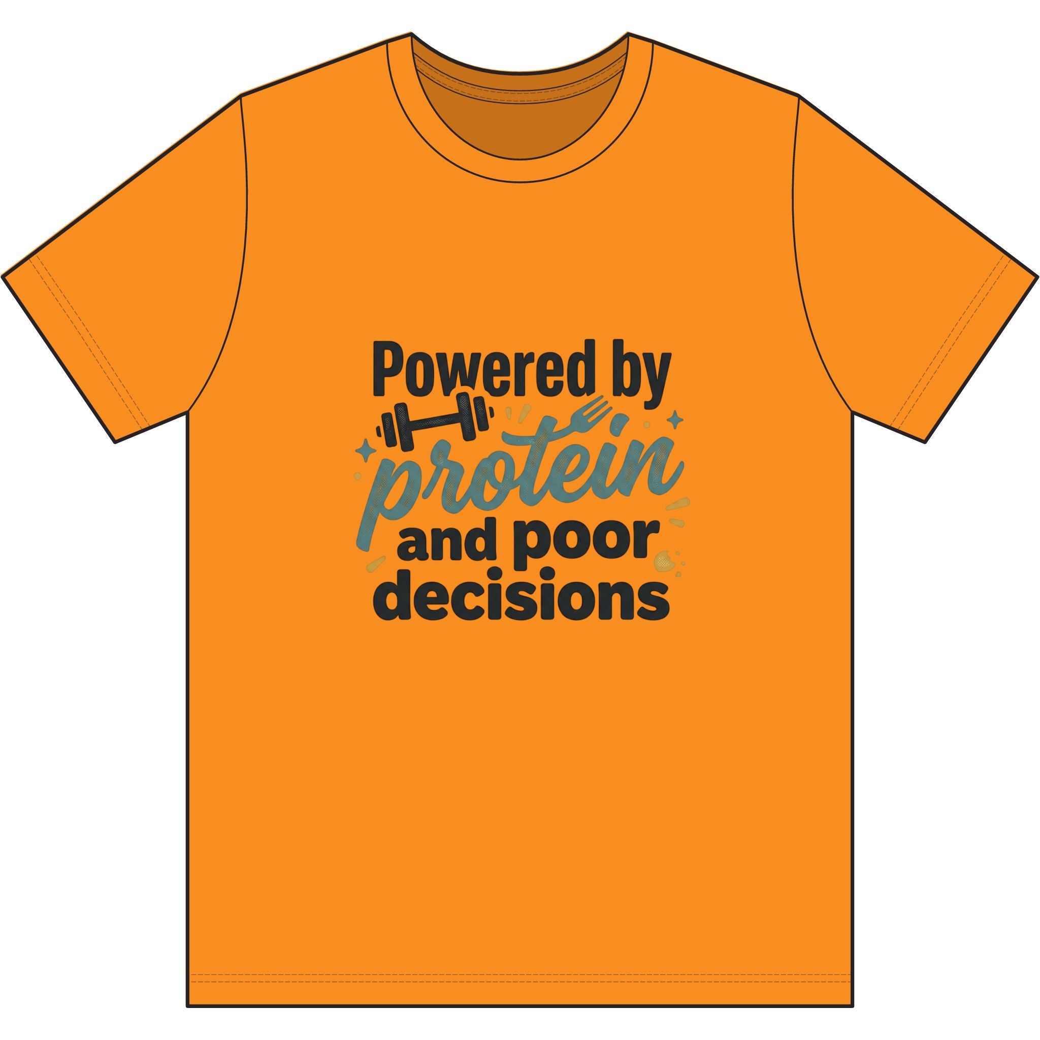 Powered by Protein Dri-Power 100% Polyester T-Shirt