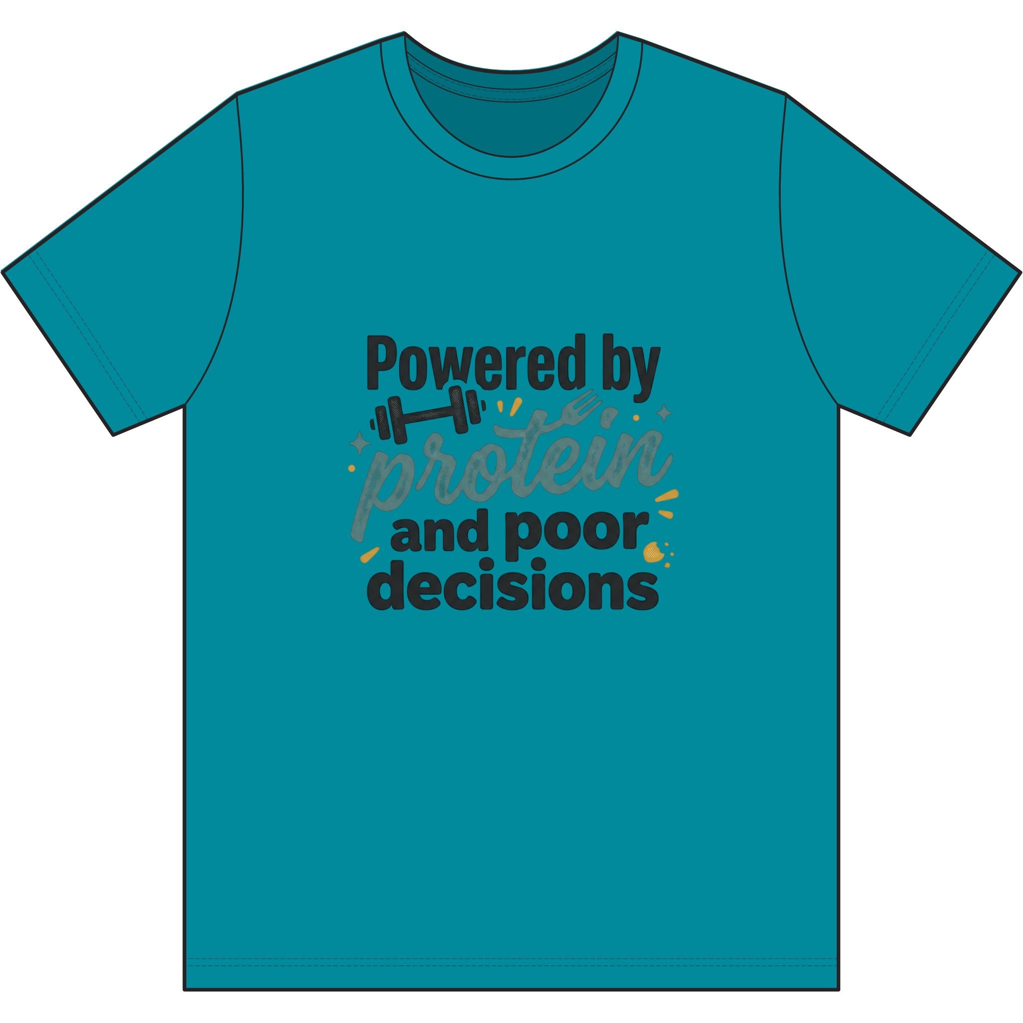 Powered by Protein Dri-Power 100% Polyester T-Shirt