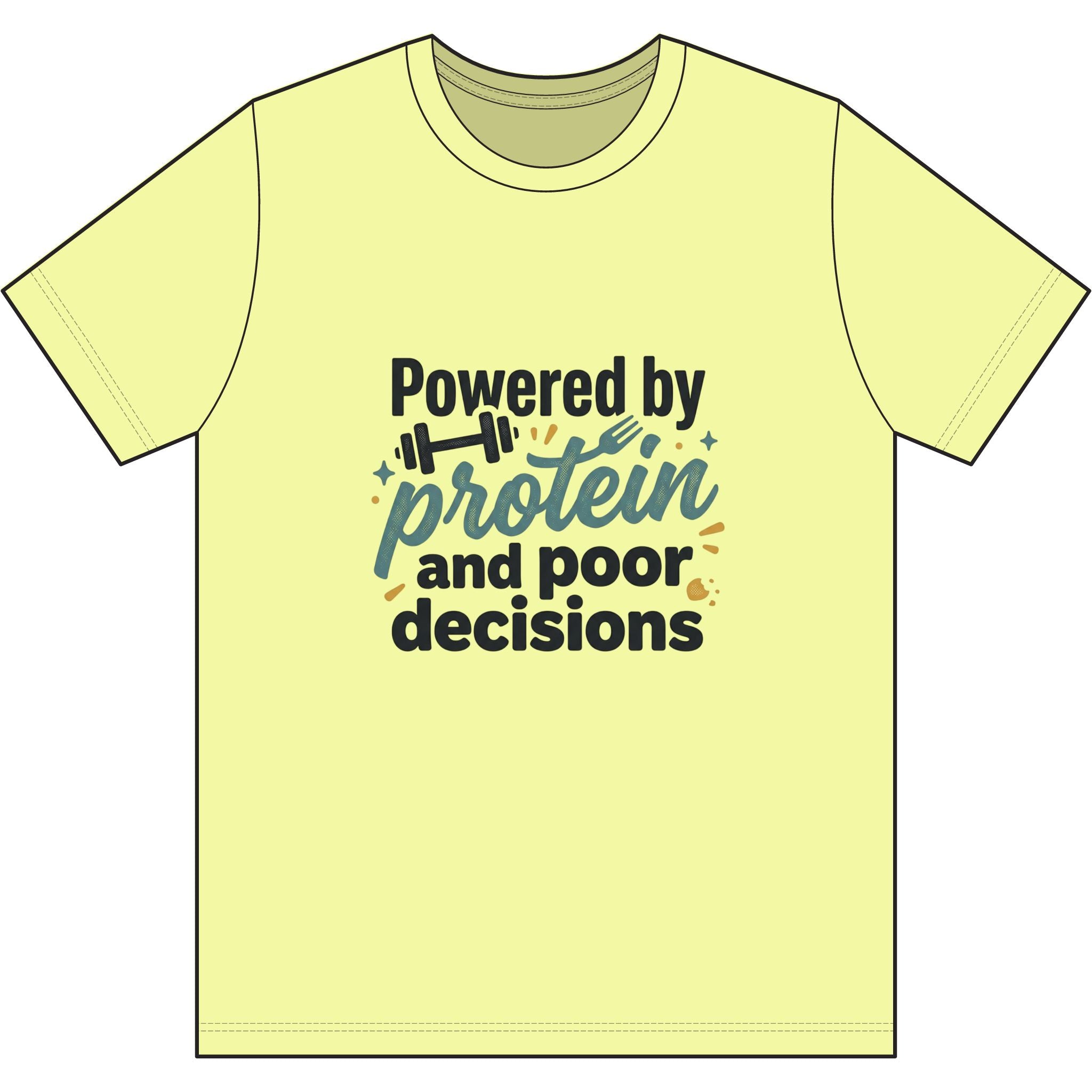 Powered by Protein Dri-Power 100% Polyester T-Shirt