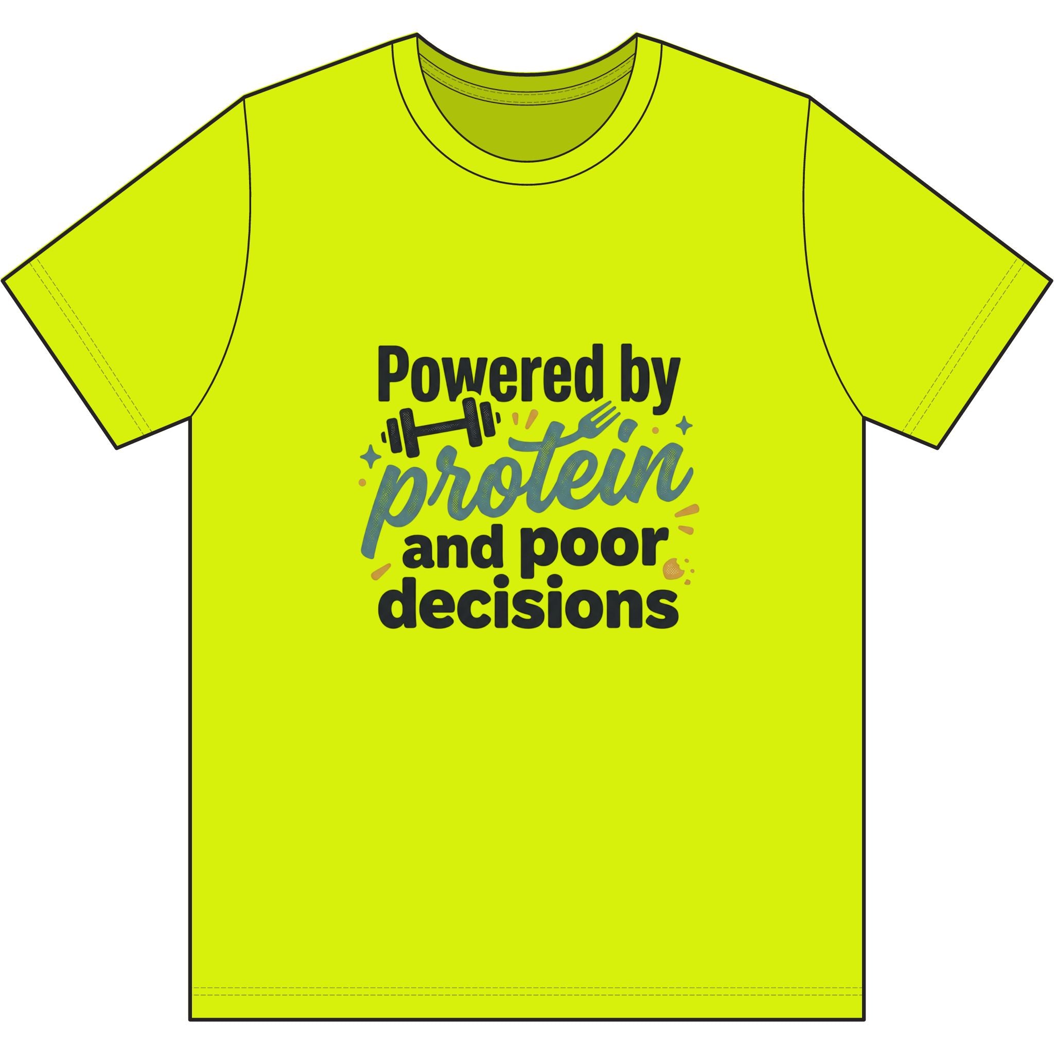 Powered by Protein Dri-Power 100% Polyester T-Shirt