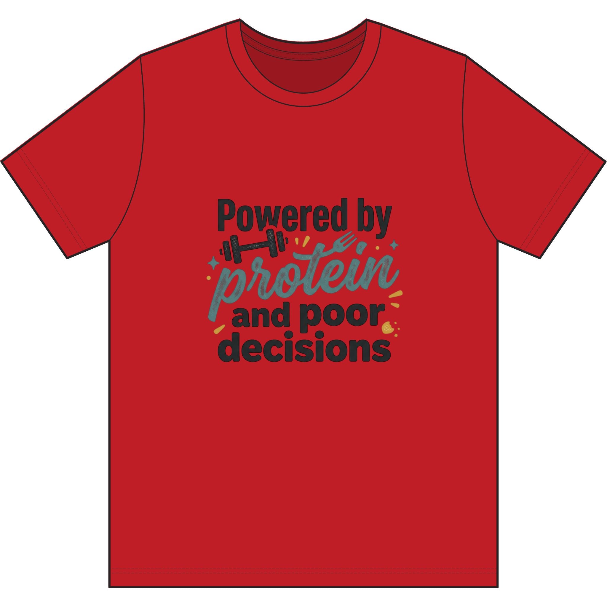 Powered by Protein Dri-Power 100% Polyester T-Shirt
