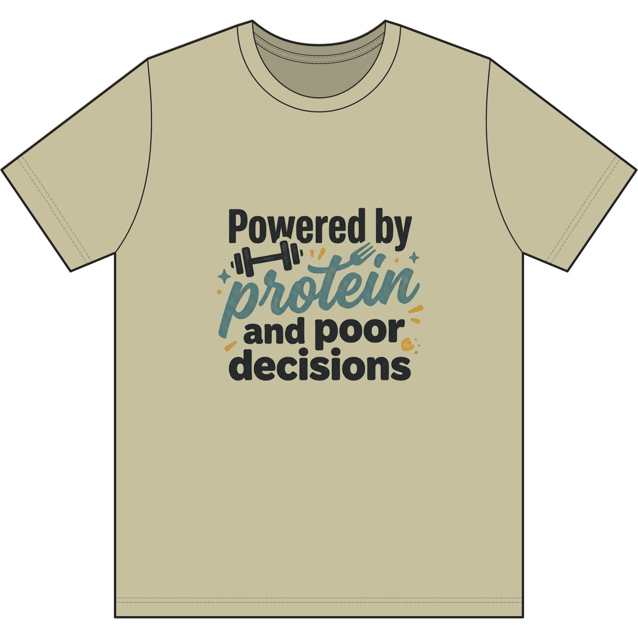 Powered by Protein Dri-Power 100% Polyester T-Shirt