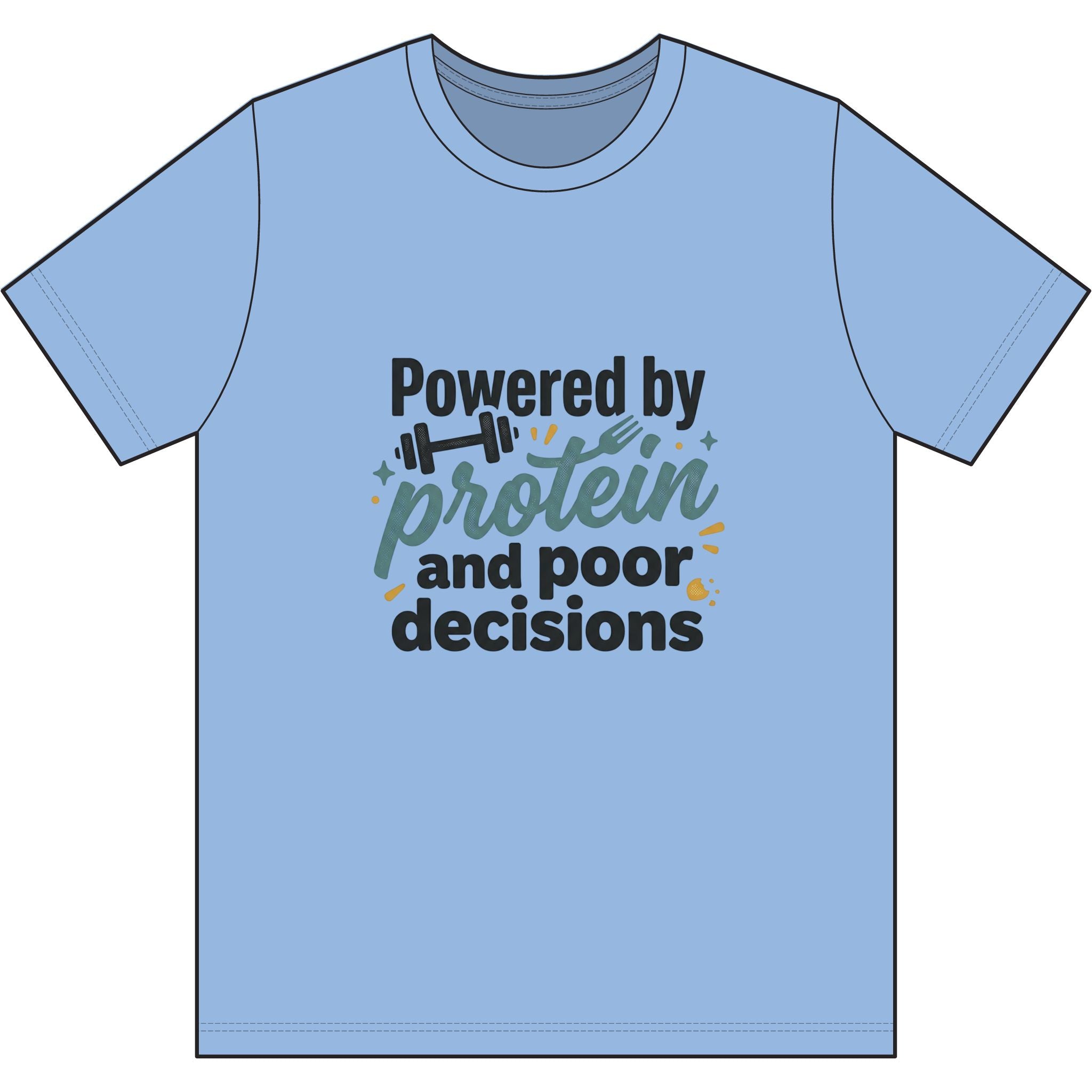 Powered by Protein Dri-Power 100% Polyester T-Shirt