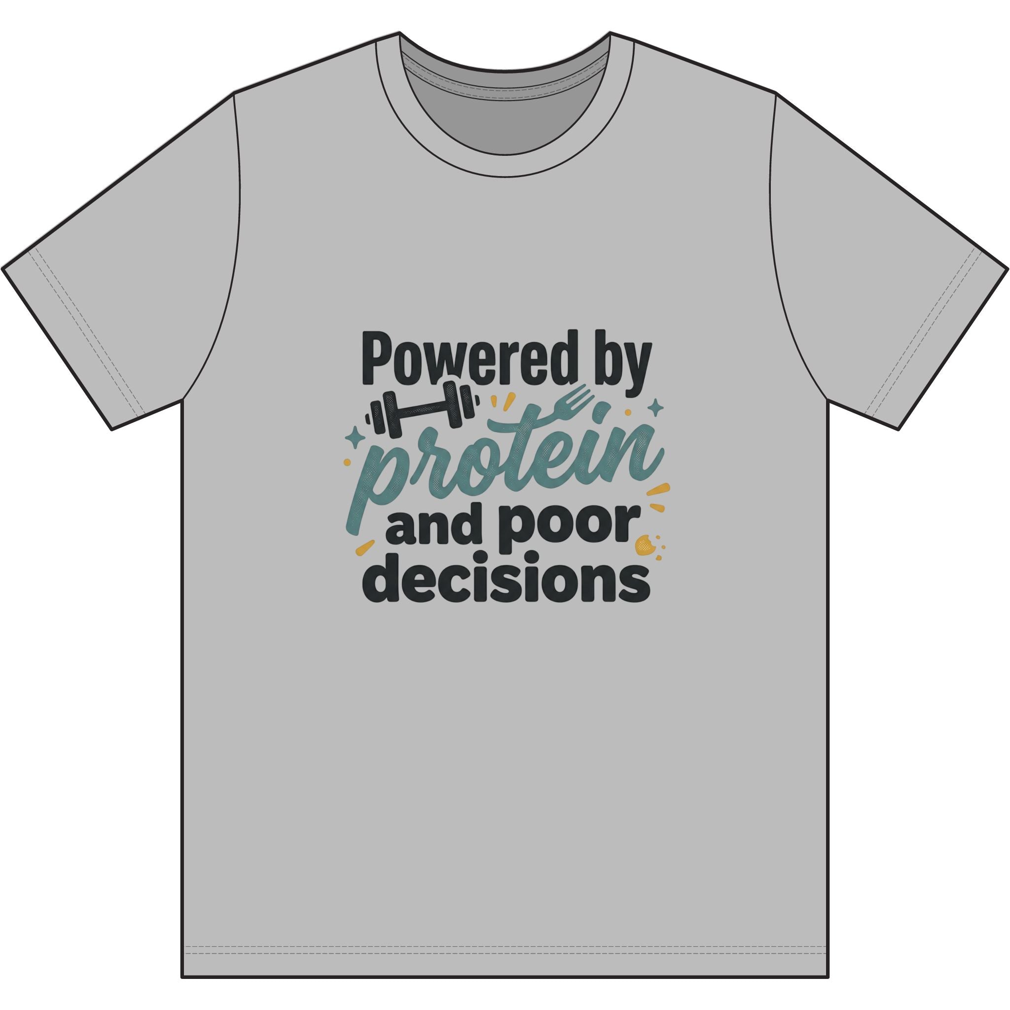 Powered by Protein Dri-Power 100% Polyester T-Shirt