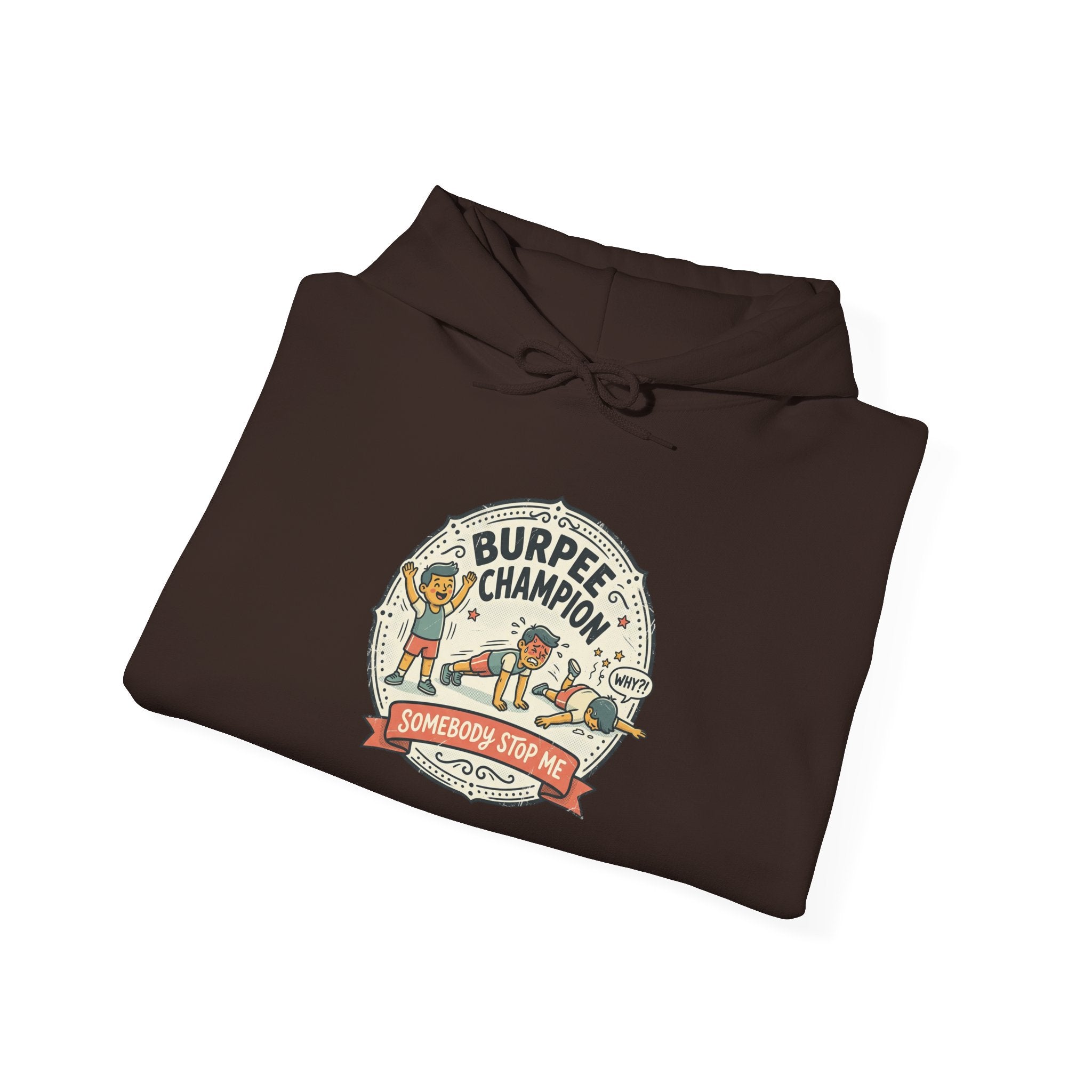 Burpee Champion Unisex Heavy Blend™ Hooded Sweatshirt