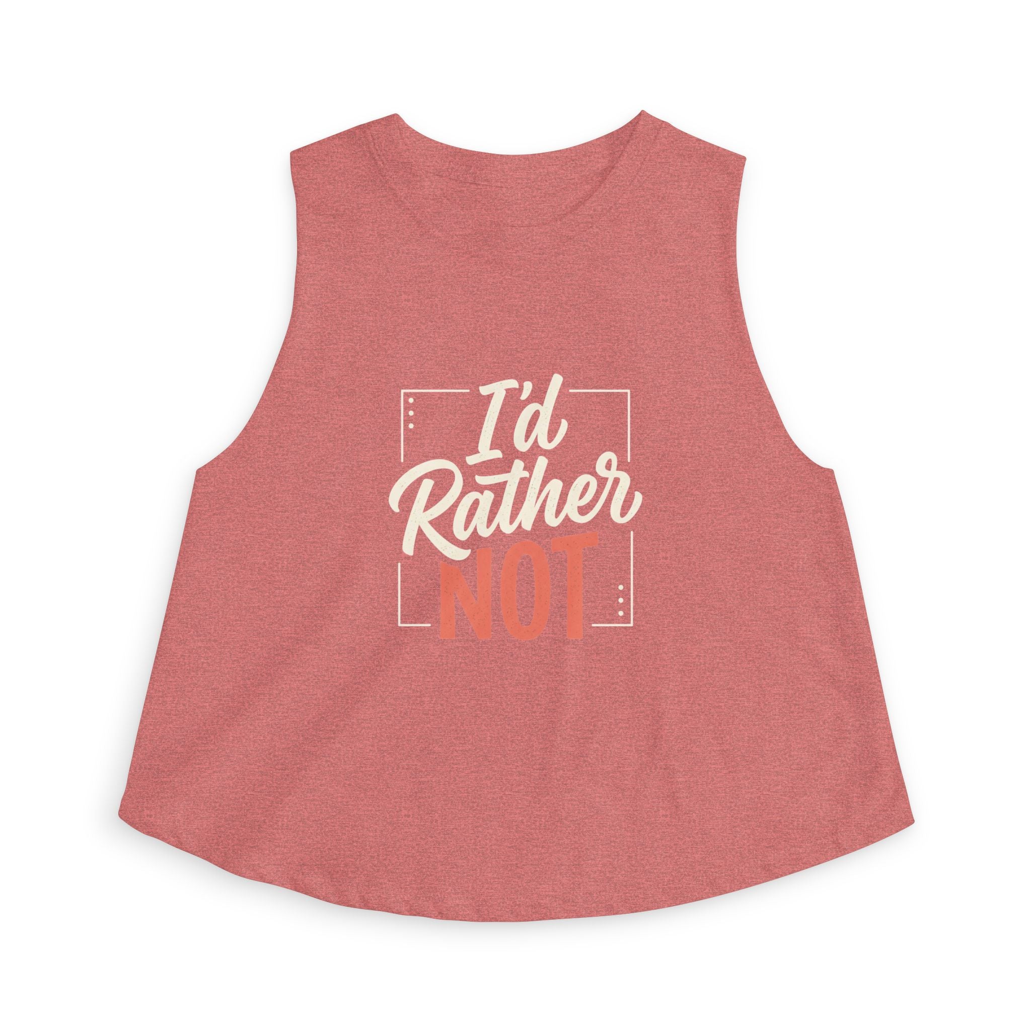 I'd Rather Not Women's Crop Top