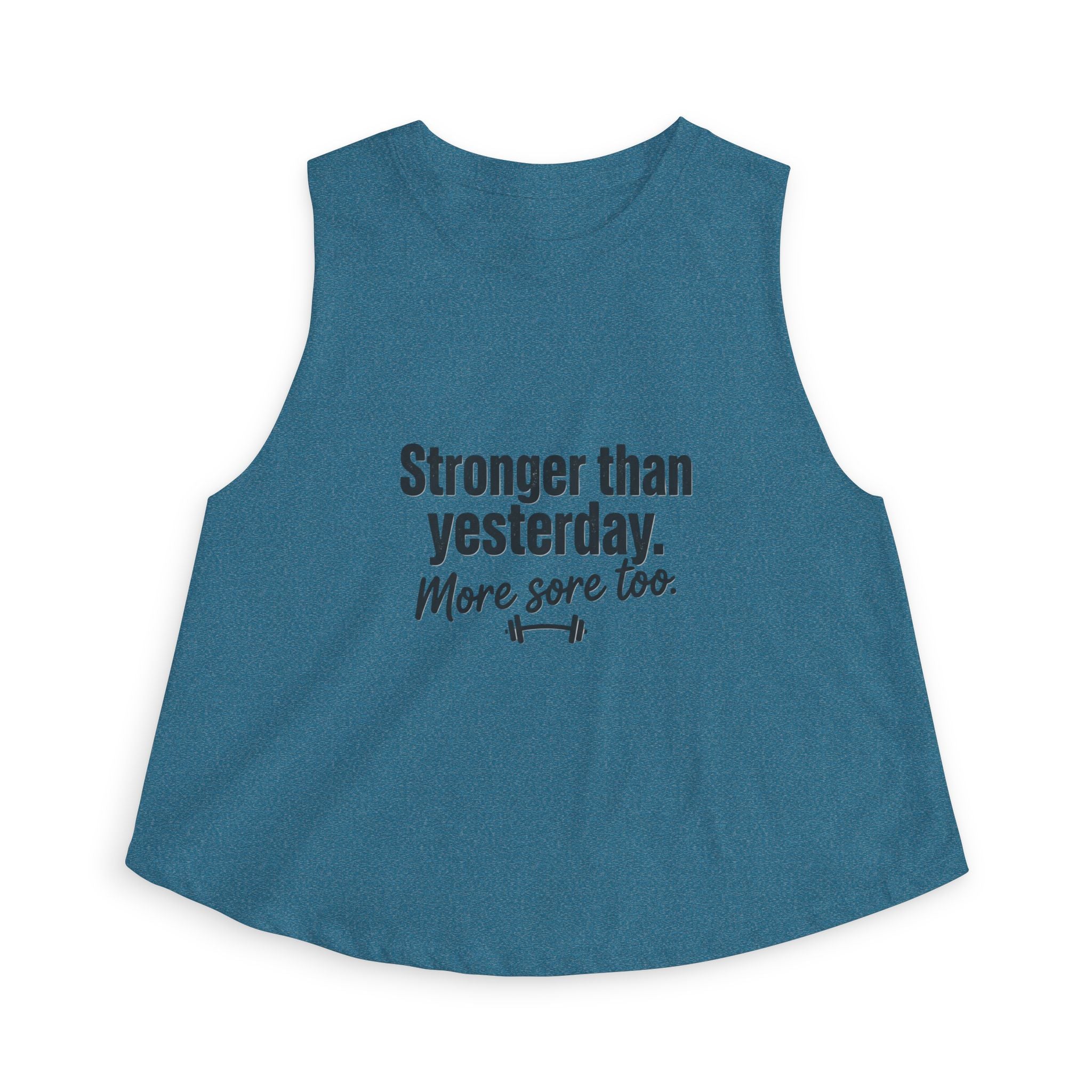 Stronger Than Yesterday Women's Crop Top
