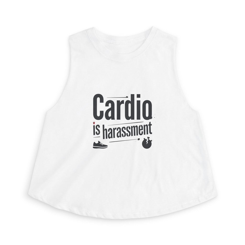 Cardio is Harassment Women's Crop Top