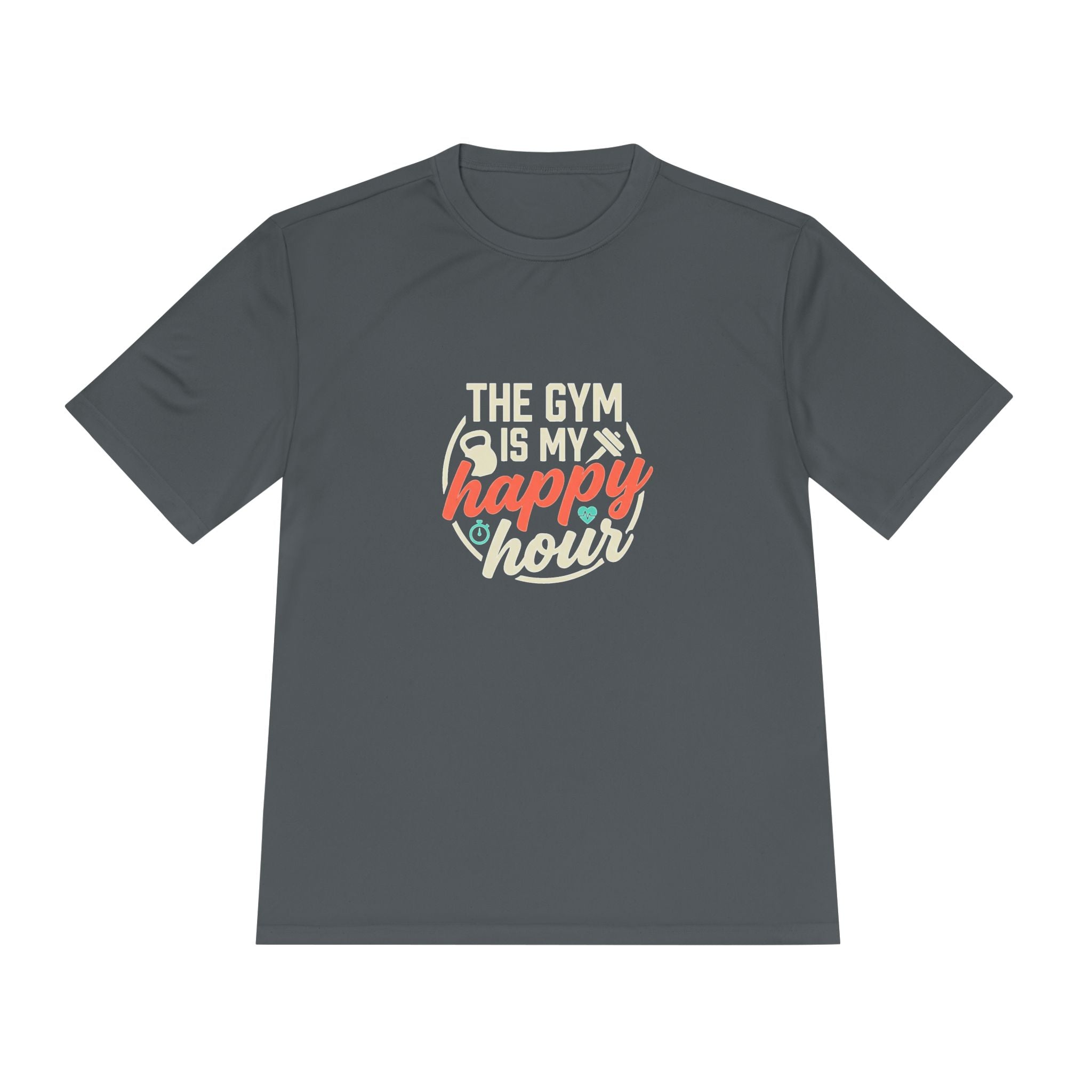 The Gym is My Happy Hour Unisex Moisture Wicking Tee